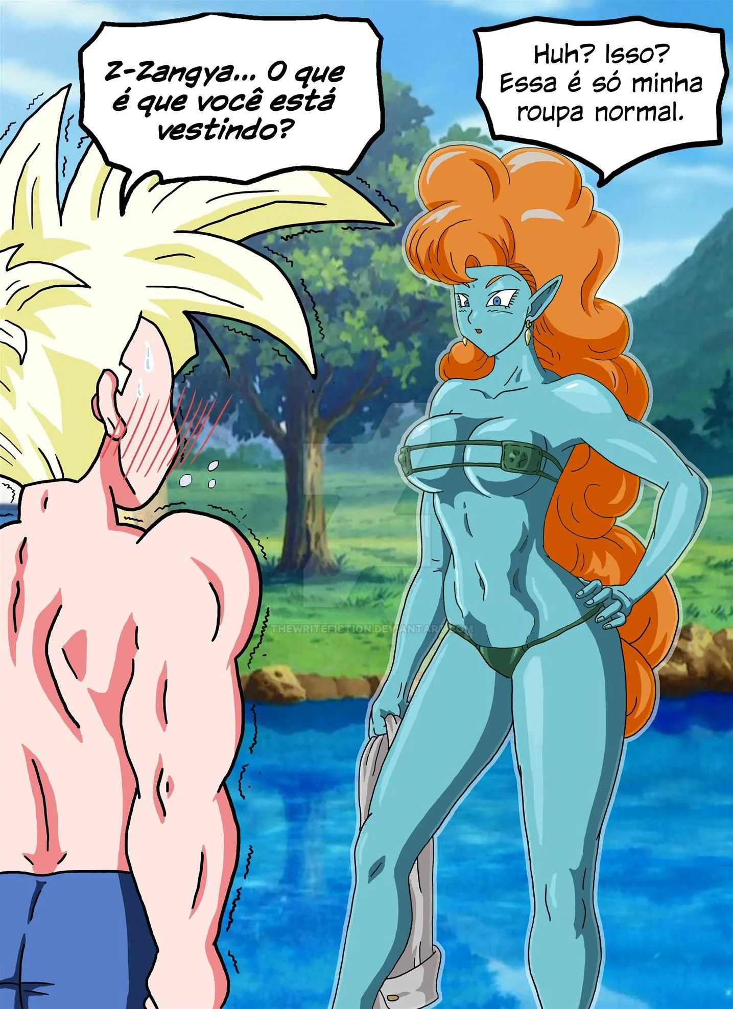 Gohan x Zangya – MILF – SuperHQ Gohan x Zangya – MILF – SuperHQ