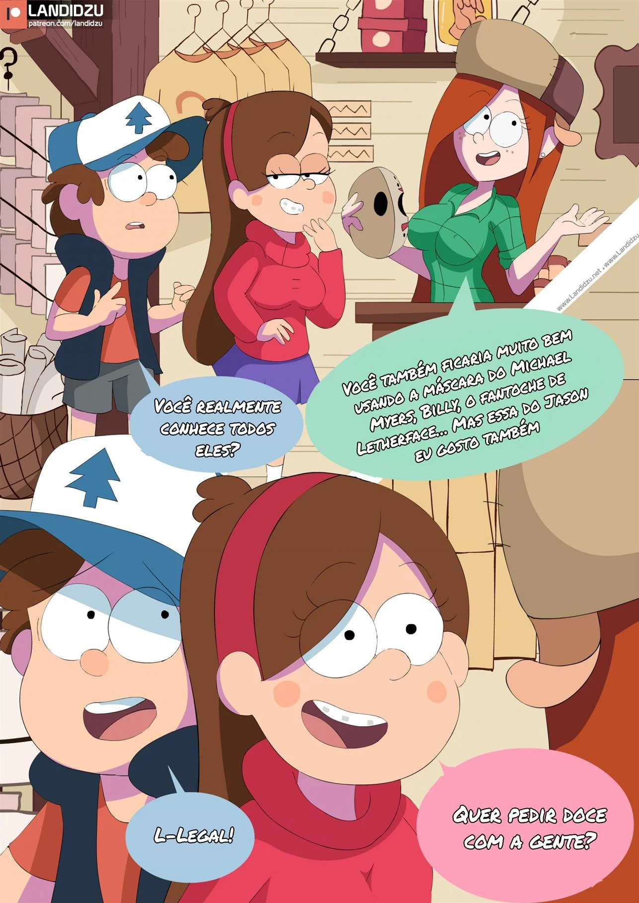 Gostosuras ou Travessuras – Mabel Hentai – SuperHQ