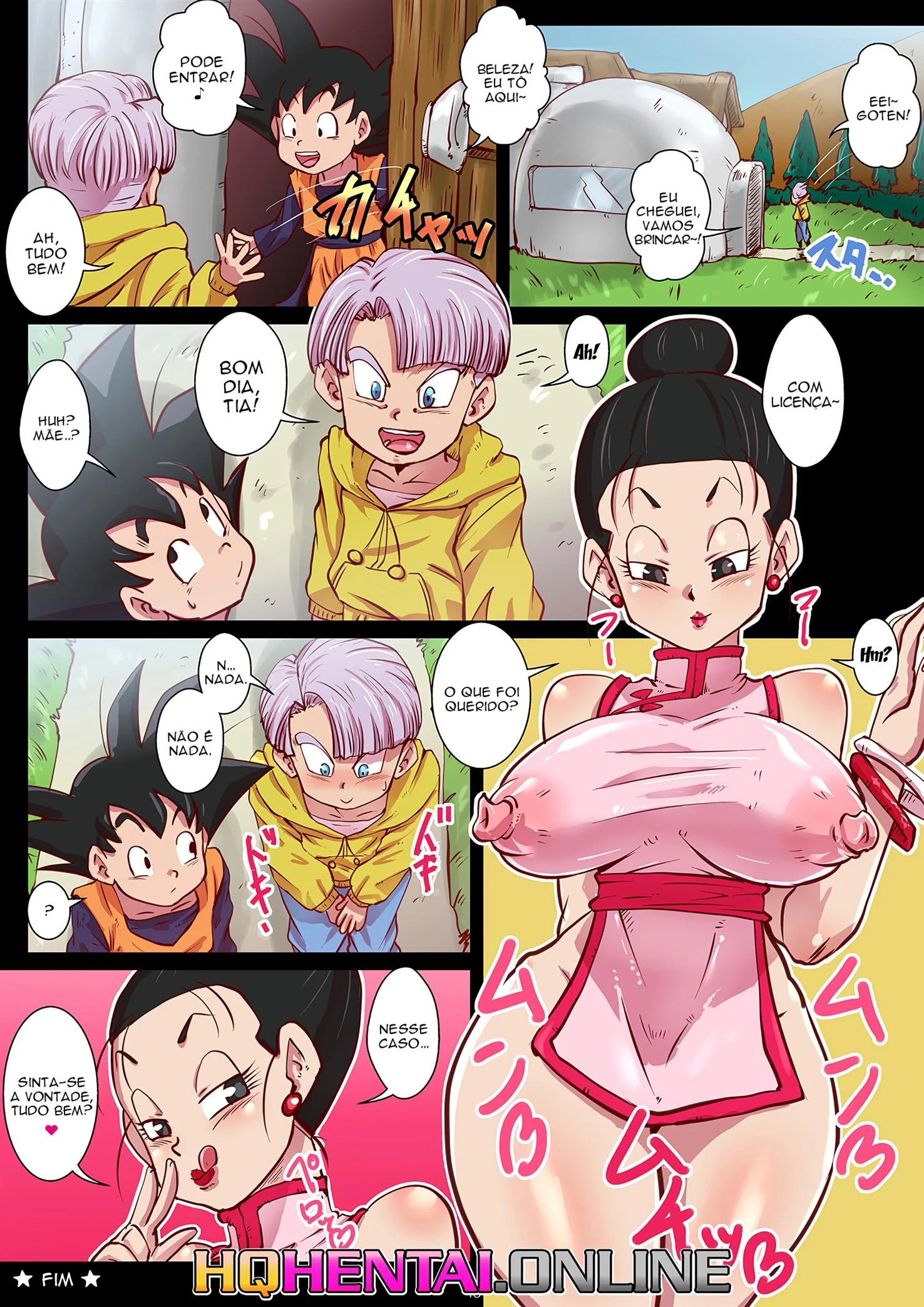 Goten na puberdade &ndash; Anal &ndash; Completo