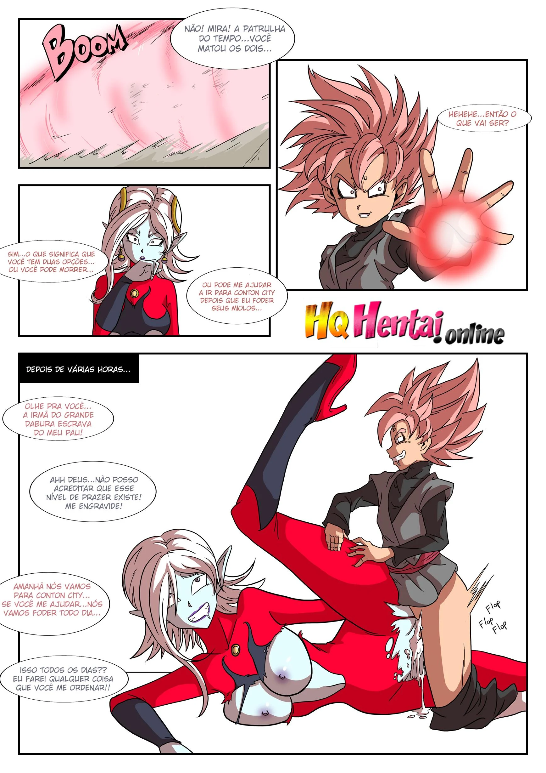 Goten Taradão – Hentai Incesto – Quadrinho De Sexo Em PT-BR