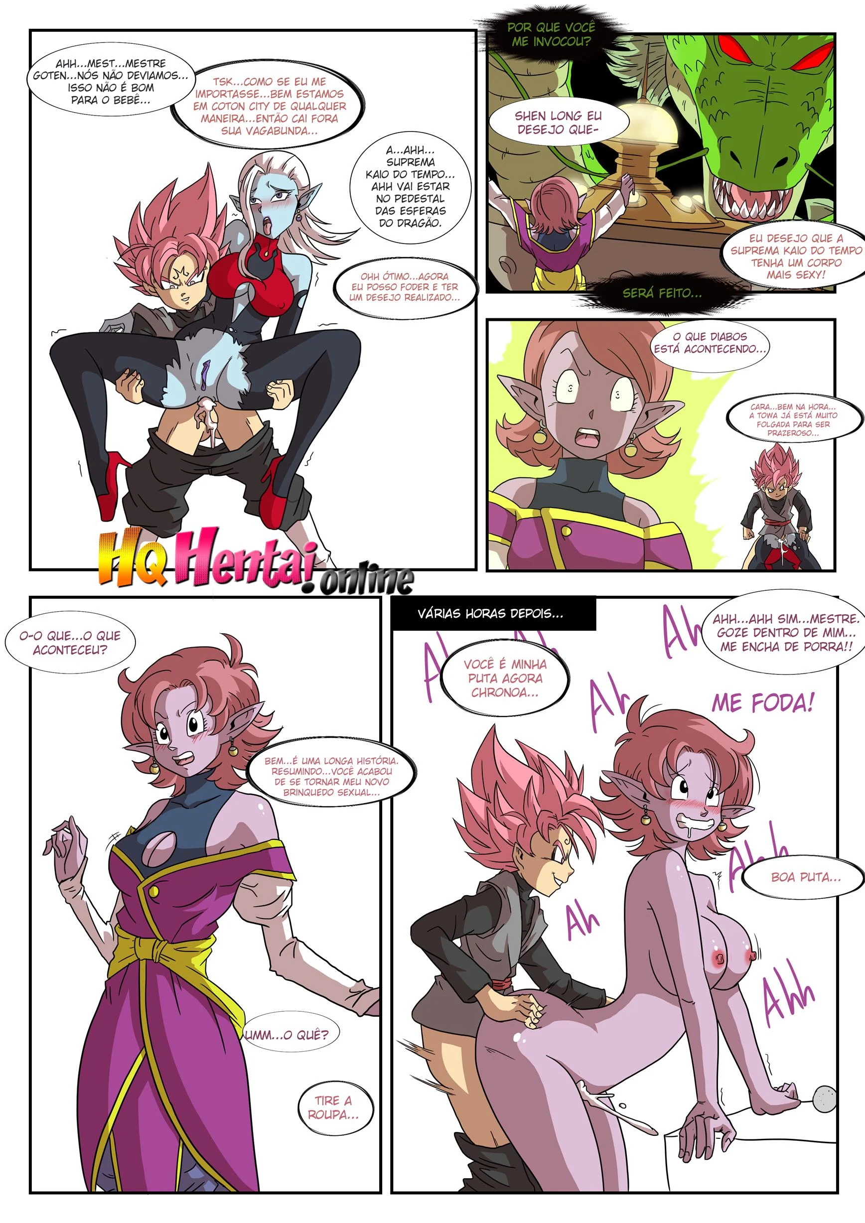 Goten Taradão – Hentai Incesto – Quadrinho De Sexo Em PT-BR