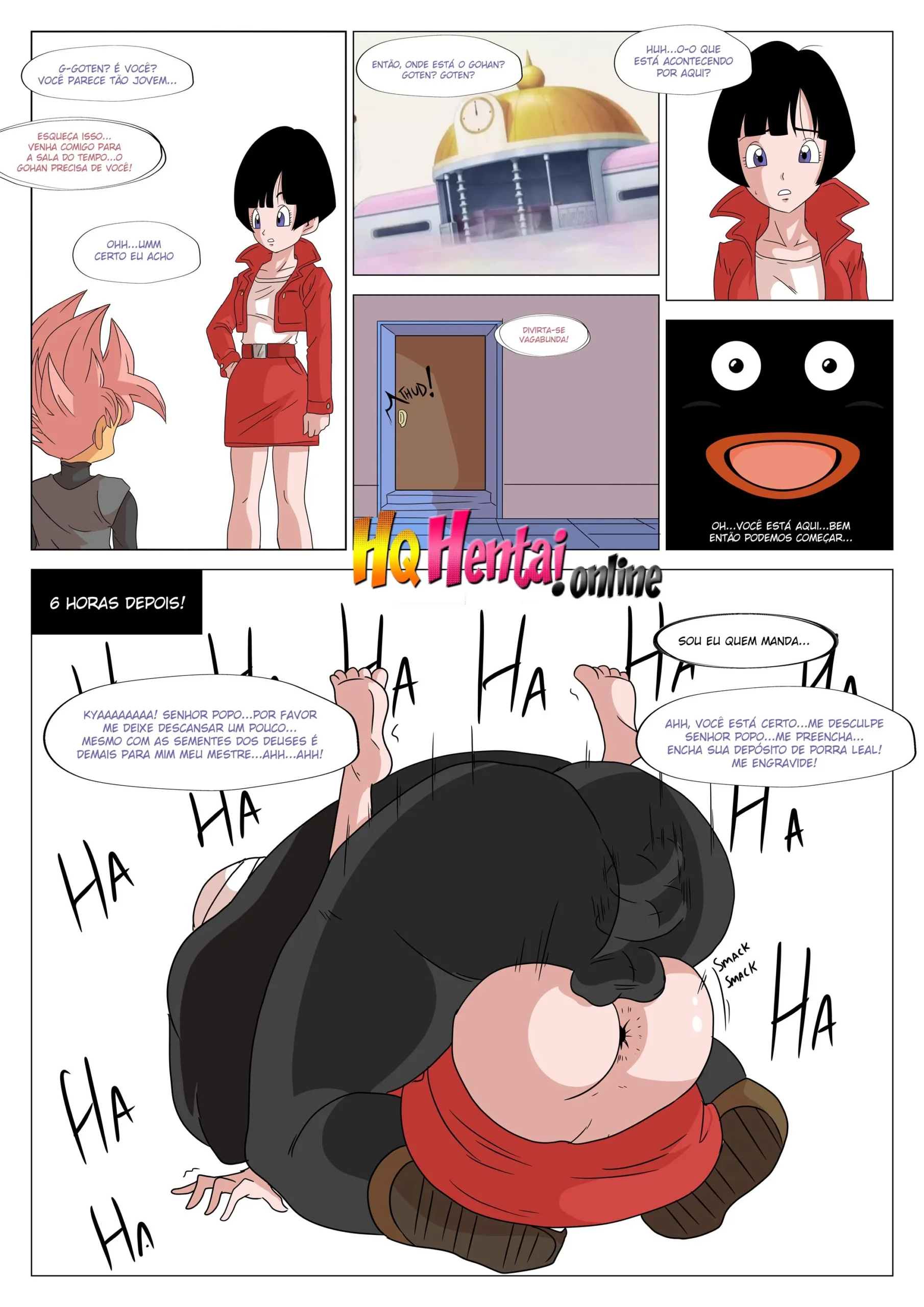 Goten Taradão – Hentai Incesto – Quadrinho De Sexo Em PT-BR