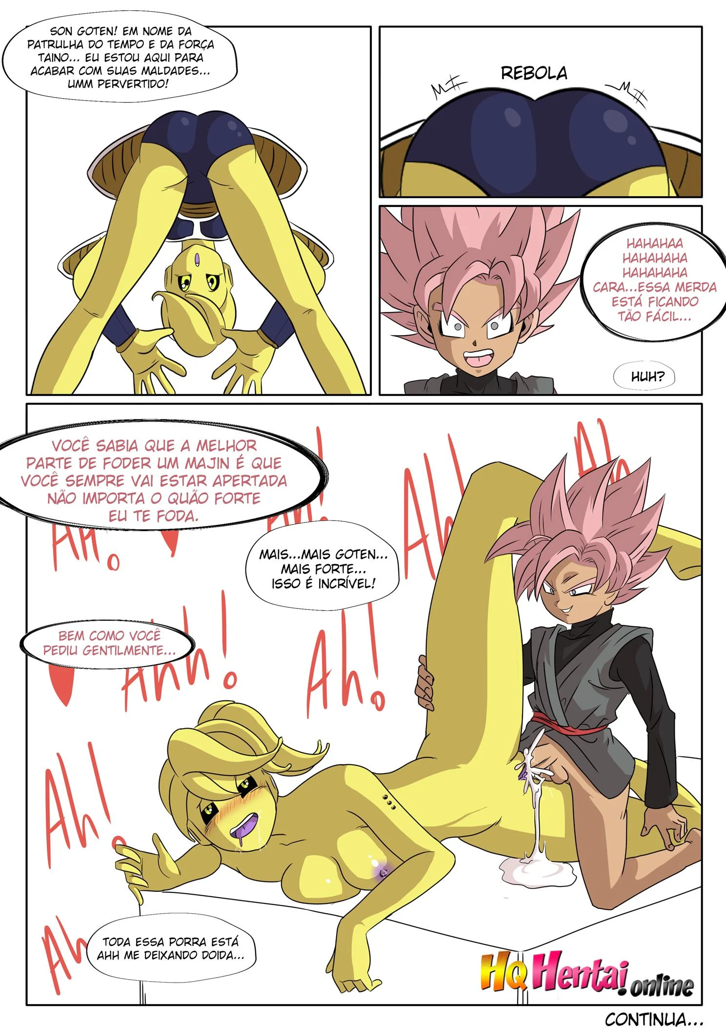 Goten Taradão – Hentai Incesto – Quadrinho De Sexo Em PT-BR