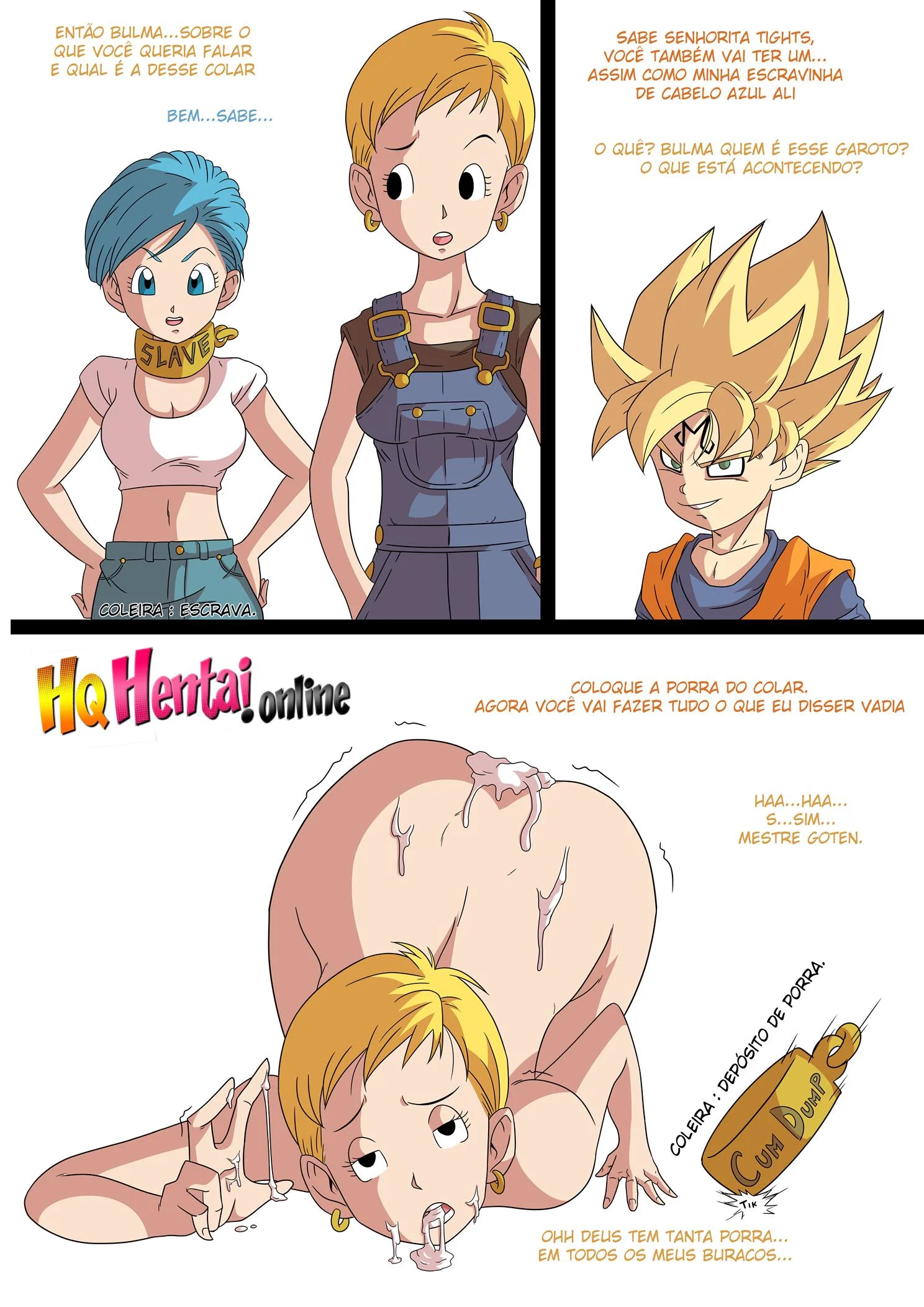 Goten Taradão – Hentai Incesto – Quadrinho De Sexo Em PT-BR