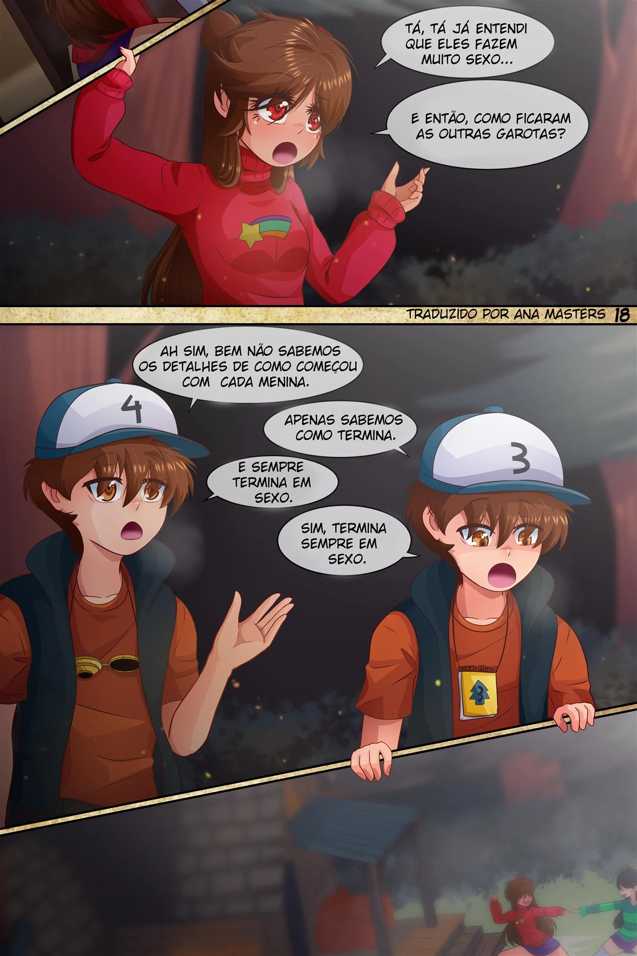 Gravity Fake 2 – Quadrinhos Eroticos – Quadrinho De Sexo Em PT-BR