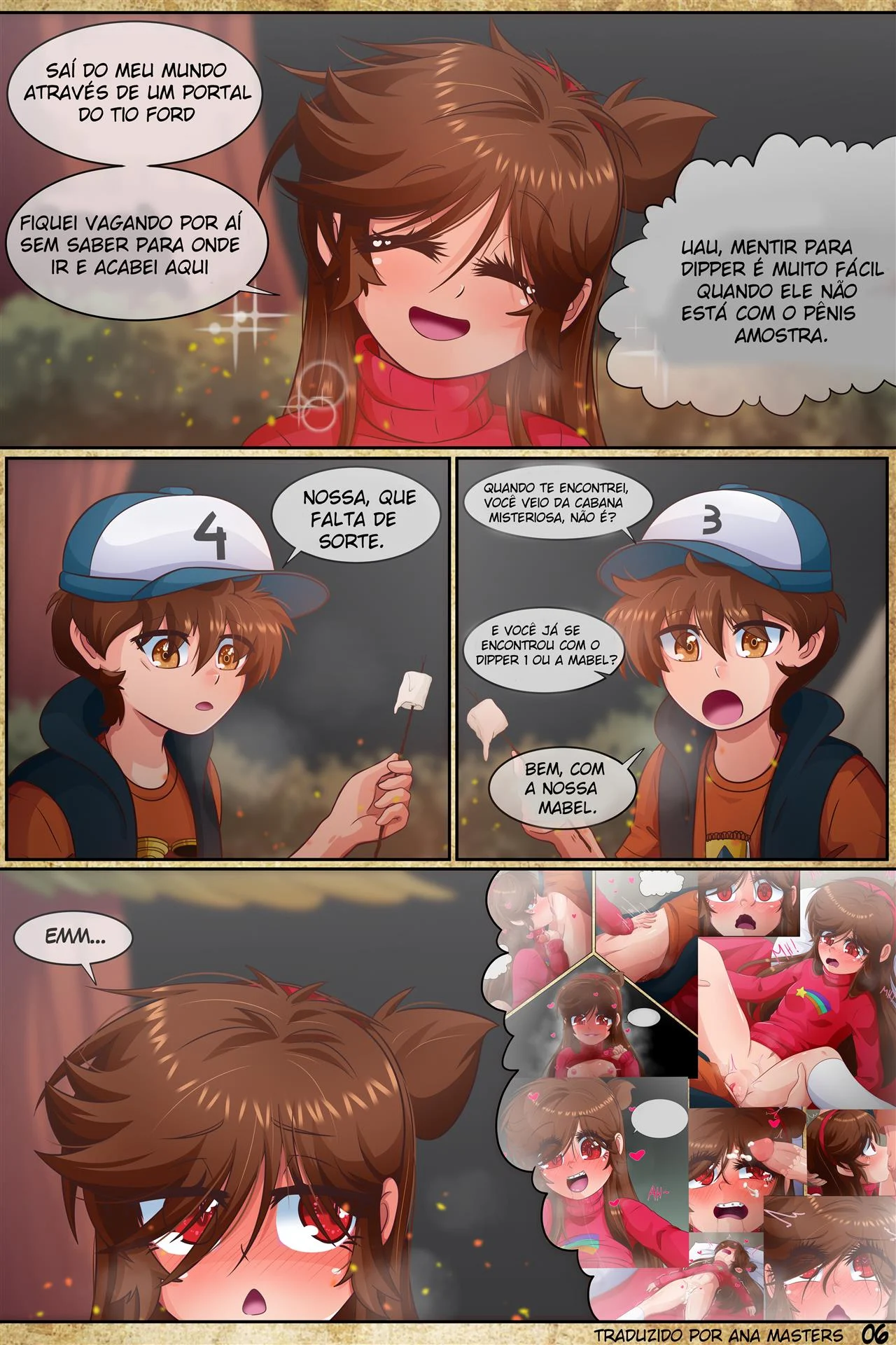 Gravity Fake 2 – Quadrinhos Eroticos – Quadrinho De Sexo Em PT-BR