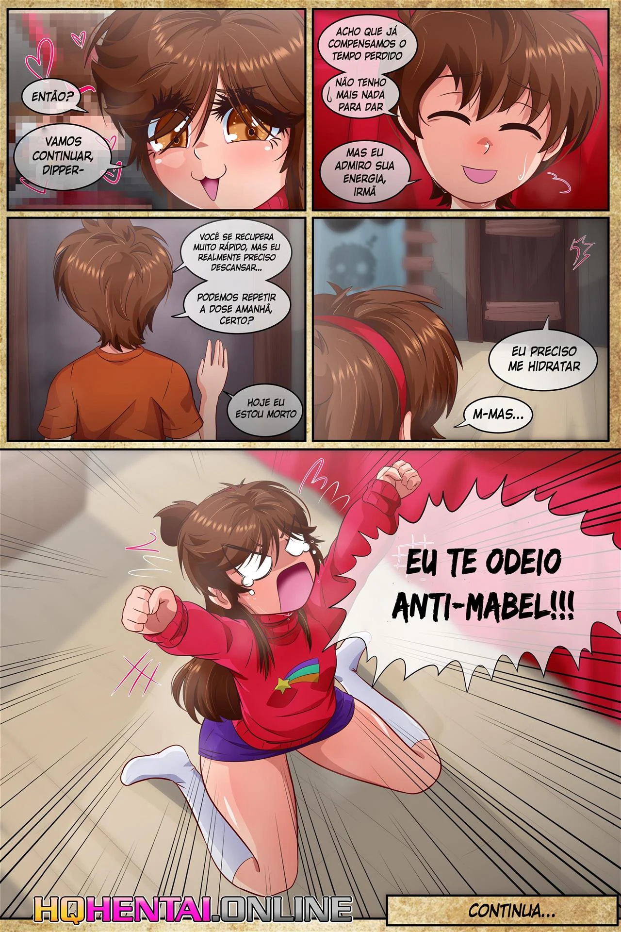 Gravity Fake &ndash; Gravity Falls Hentai &ndash; Tradu&ccedil;&atilde;o Completa