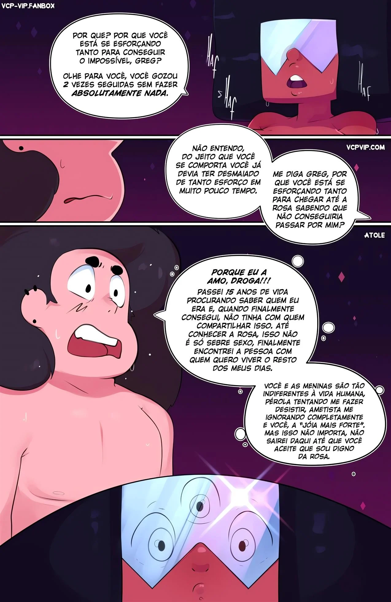 Greg Universe e as jóias da luxúria 3 – Boquete – Hentai em Português