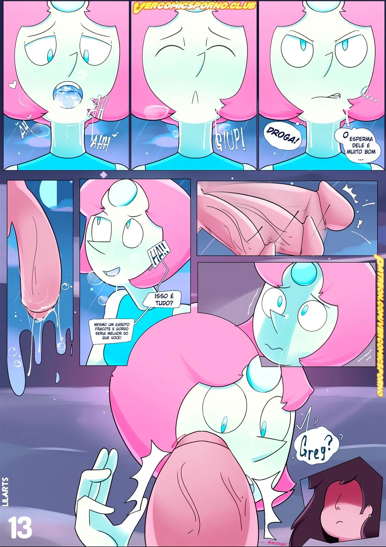 Greg Universe e as j&oacute;ias da lux&uacute;ria &ndash; Cartoon &ndash; Quadrinho em Portugu&ecirc;s PT-BR