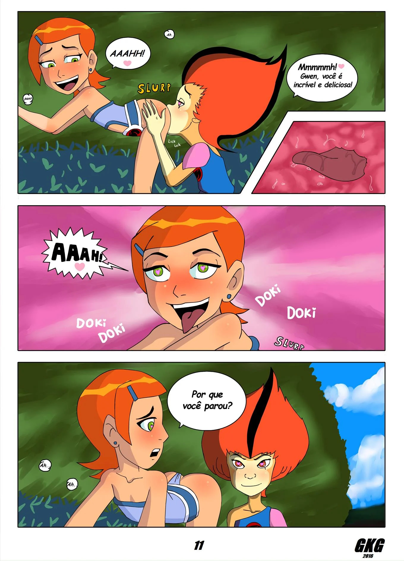 Gwen a Thundercat Safada &ndash; Gwen Tennyson Hentai &ndash; Sem Censura