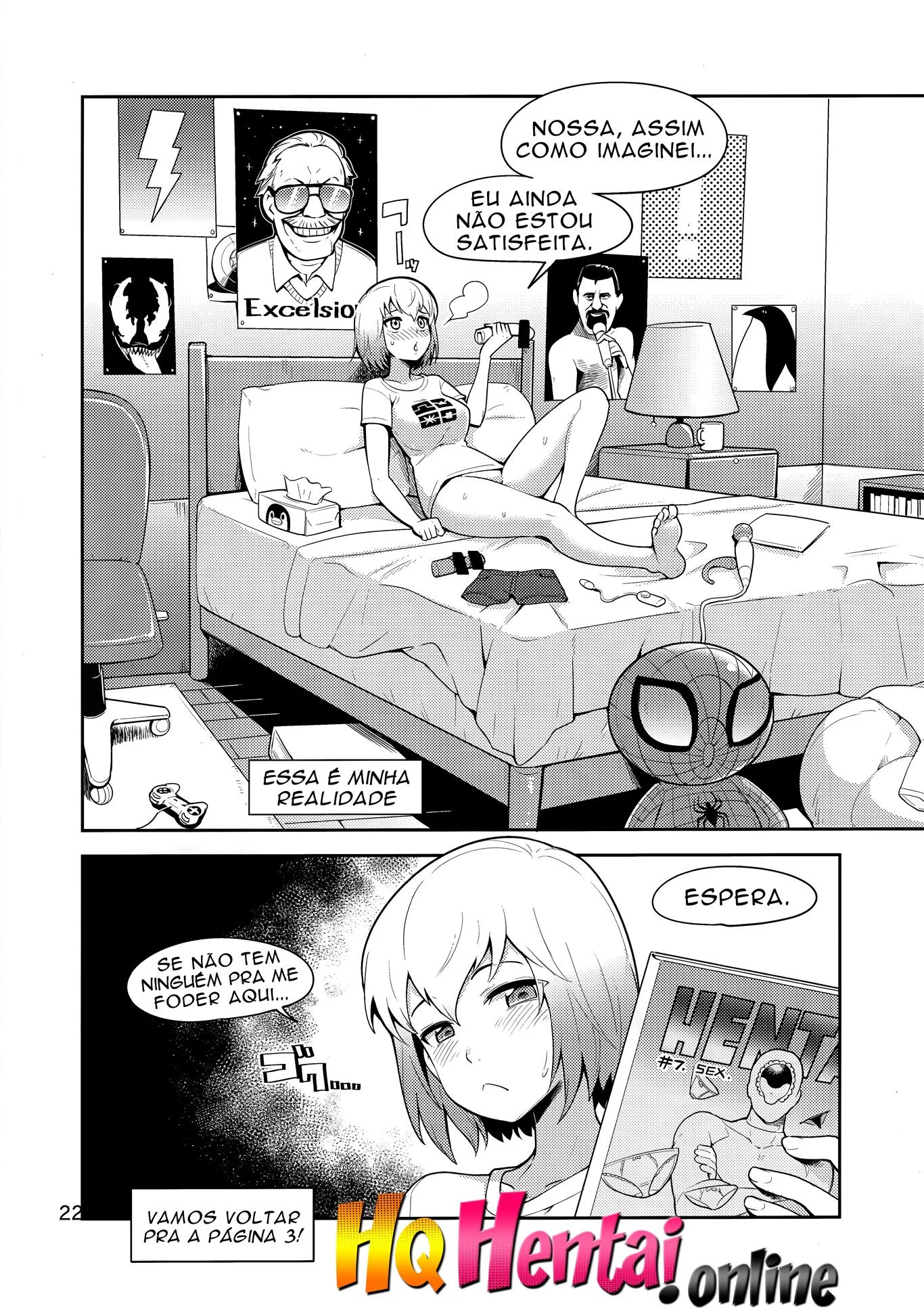 Gwenpool no mundo do hentai &ndash; HQ Porno &ndash; Todo Traduzido