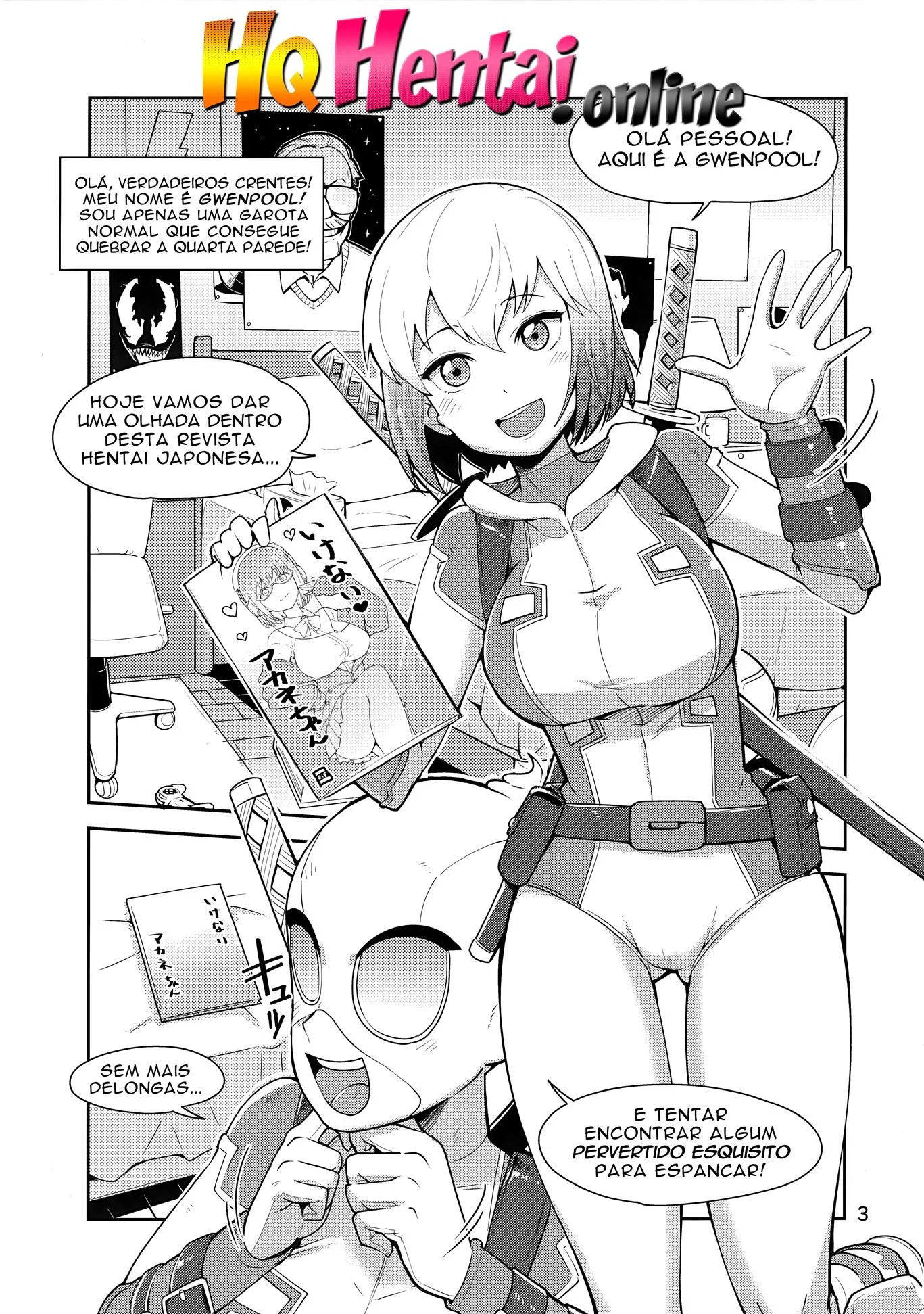 Gwenpool no mundo do hentai – HQ Porno – Todo Traduzido Gwenpool no mundo do hentai – HQ Porno – Todo Traduzido