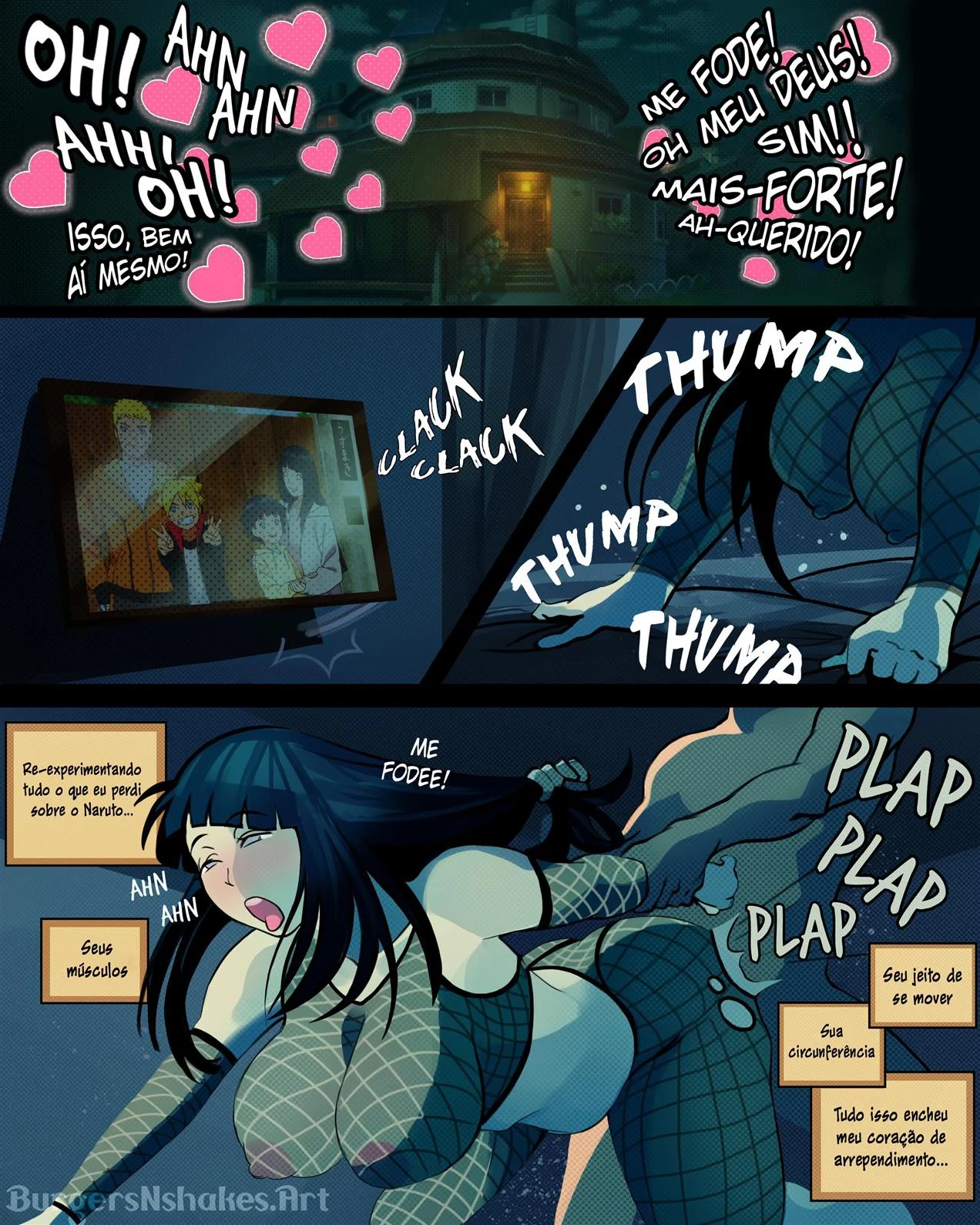 Hinata viciada no pau de Boruto 2 &ndash; MILF &ndash; Tradu&ccedil;&atilde;o Nacional