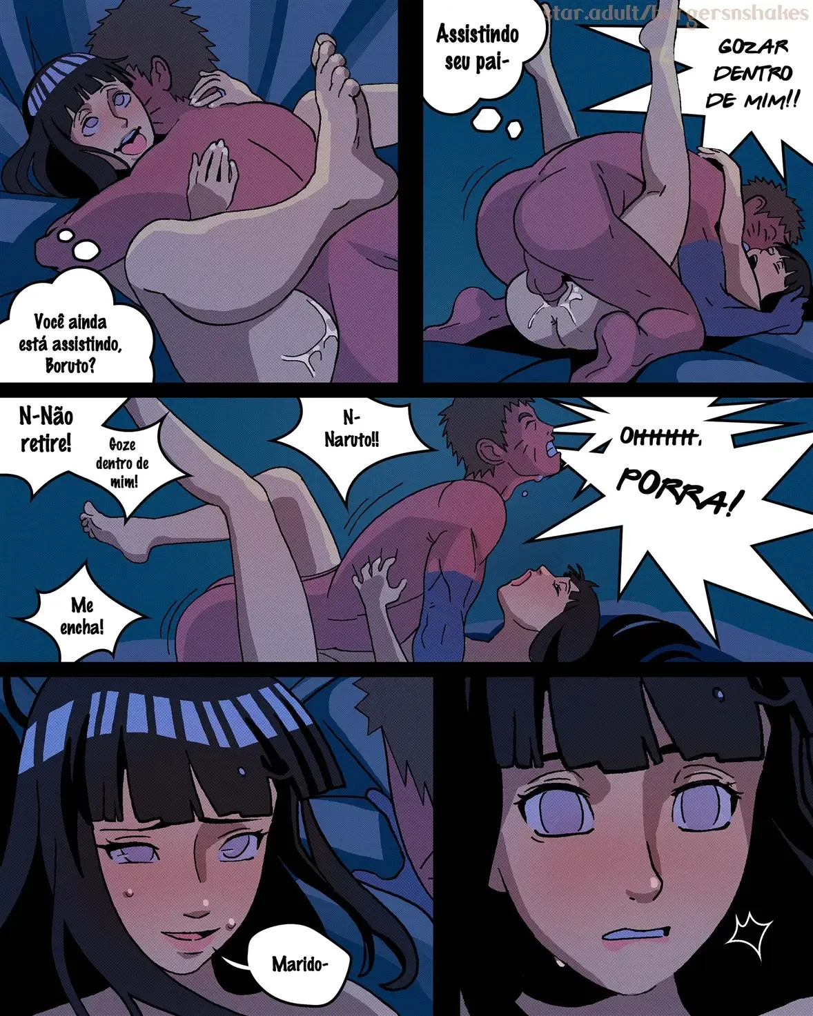 Hinata viciada no pau de Boruto 3 – Sexo Grupal – Sem Censura Hinata viciada no pau de Boruto 3 – Sexo Grupal – Sem Censura