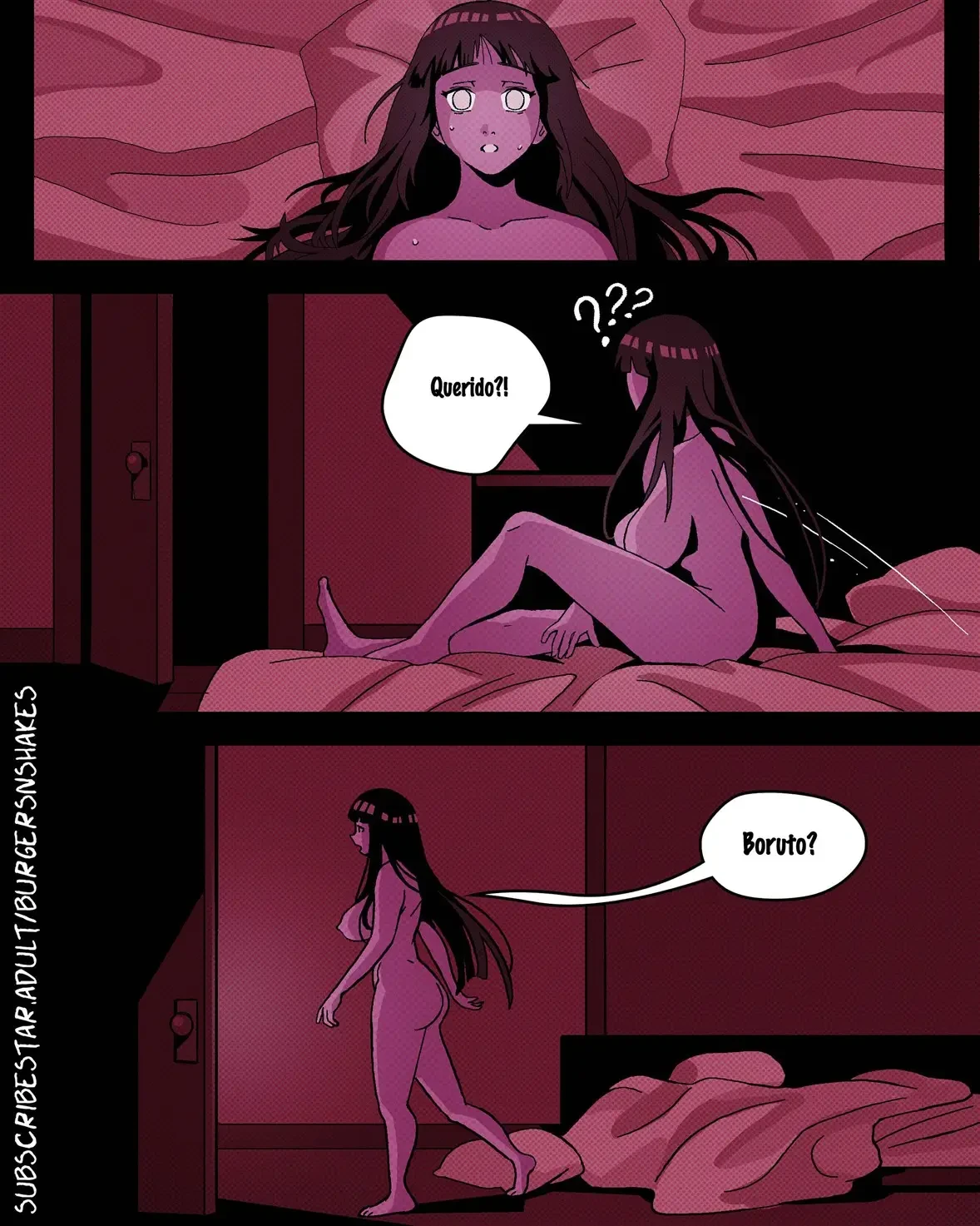 Hinata viciada no pau de Boruto 3 &ndash; Sexo Grupal &ndash; Sem Censura