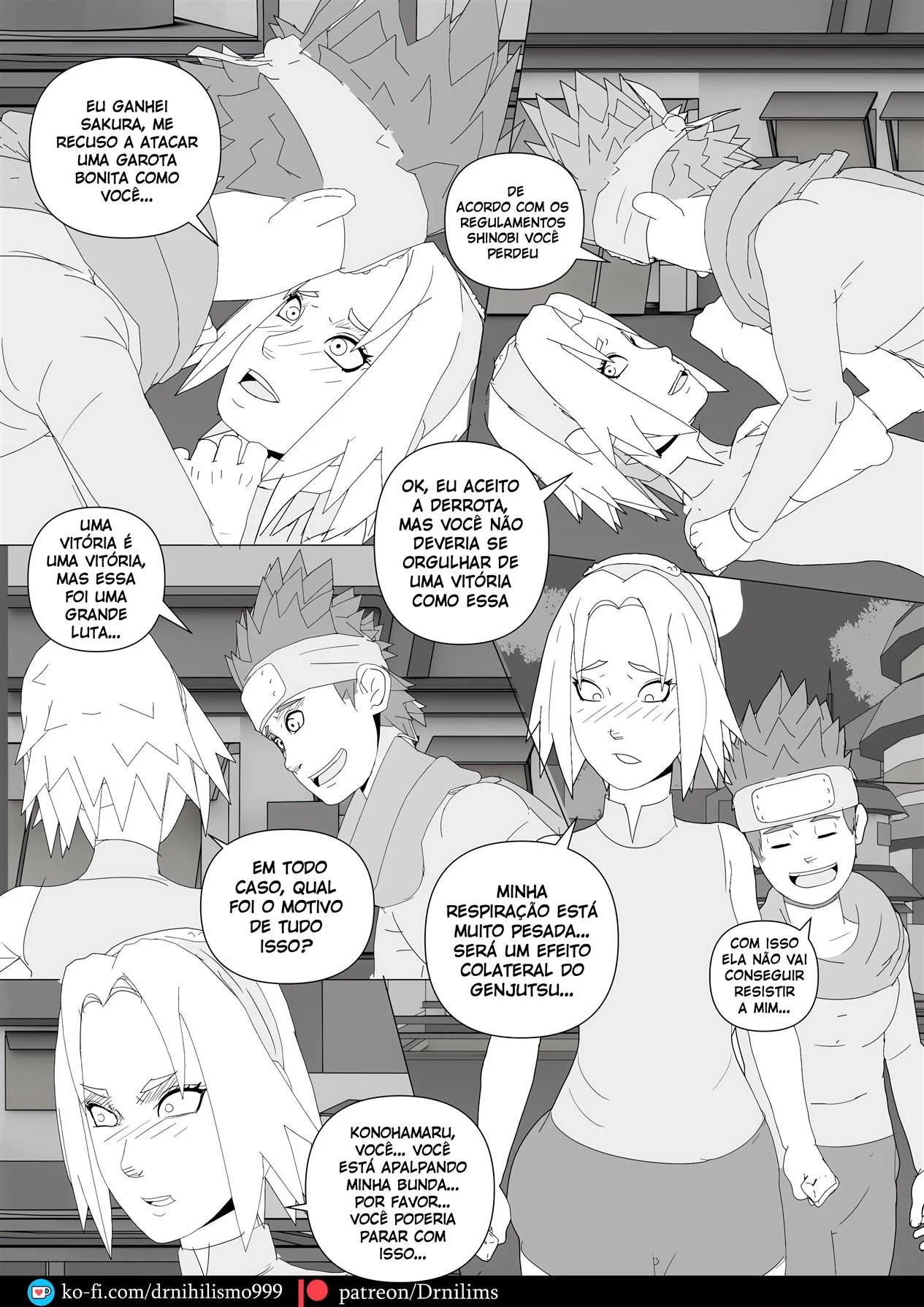 Hist&oacute;rias Pervertidas de Konoha &ndash; Raio-X &ndash; Legendas em PT-BR