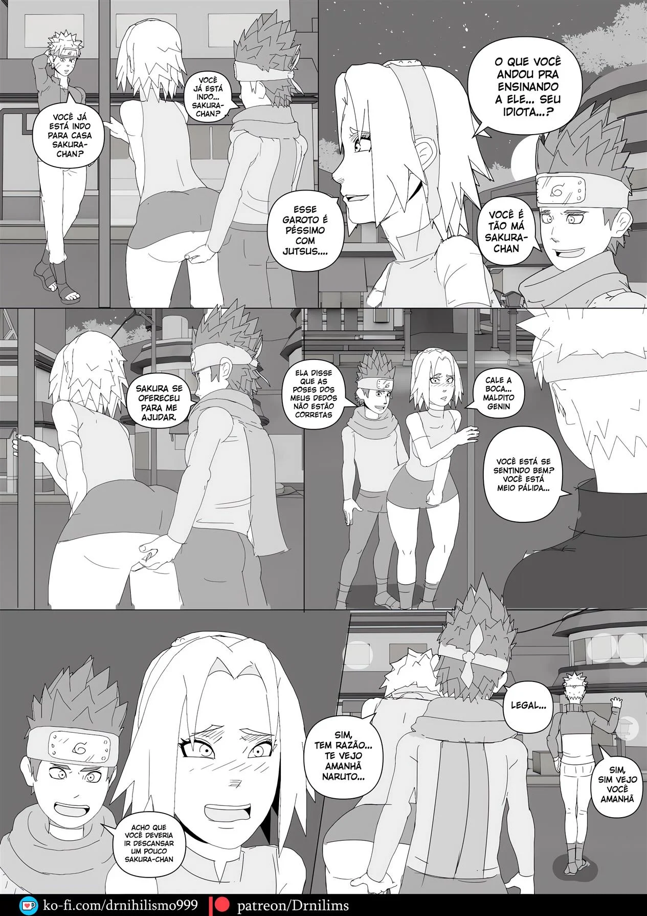 Hist&oacute;rias Pervertidas de Konoha &ndash; Raio-X &ndash; Legendas em PT-BR