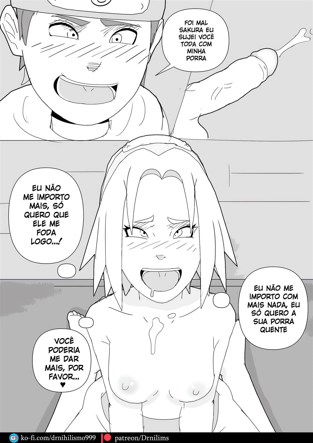 Hist&oacute;rias Pervertidas de Konoha &ndash; Raio-X &ndash; Legendas em PT-BR