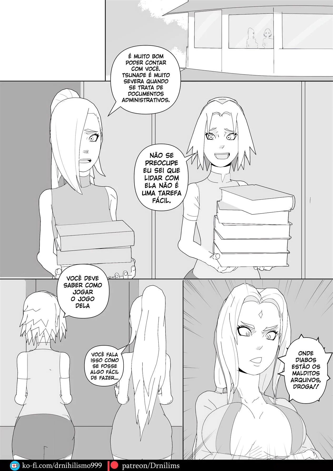 Hist&oacute;rias Pervertidas de Konoha &ndash; Raio-X &ndash; Legendas em PT-BR