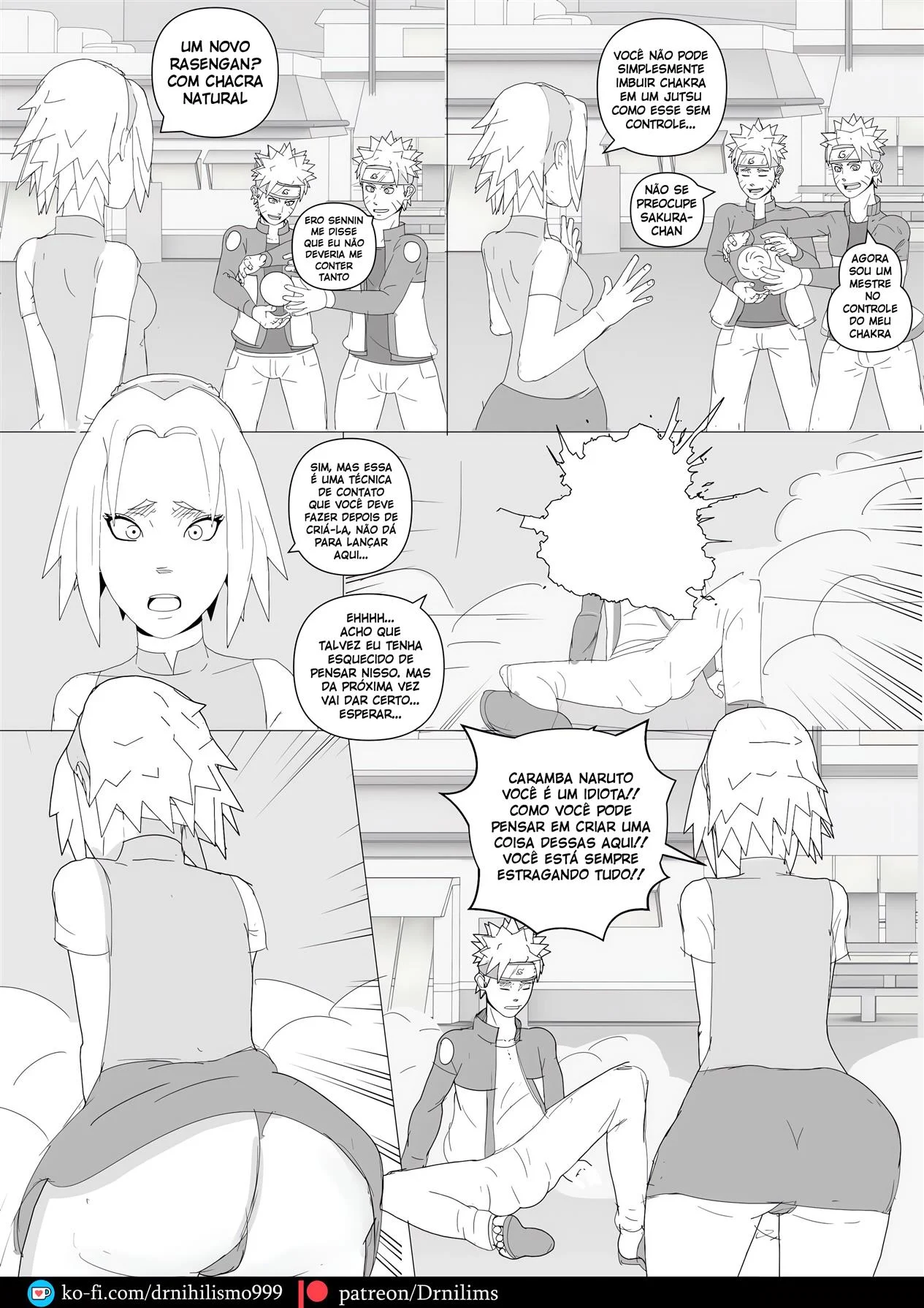 Hist&oacute;rias Pervertidas de Konoha &ndash; Raio-X &ndash; Legendas em PT-BR