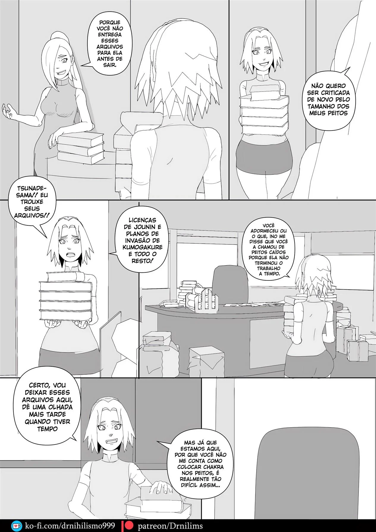 Hist&oacute;rias Pervertidas de Konoha &ndash; Raio-X &ndash; Legendas em PT-BR