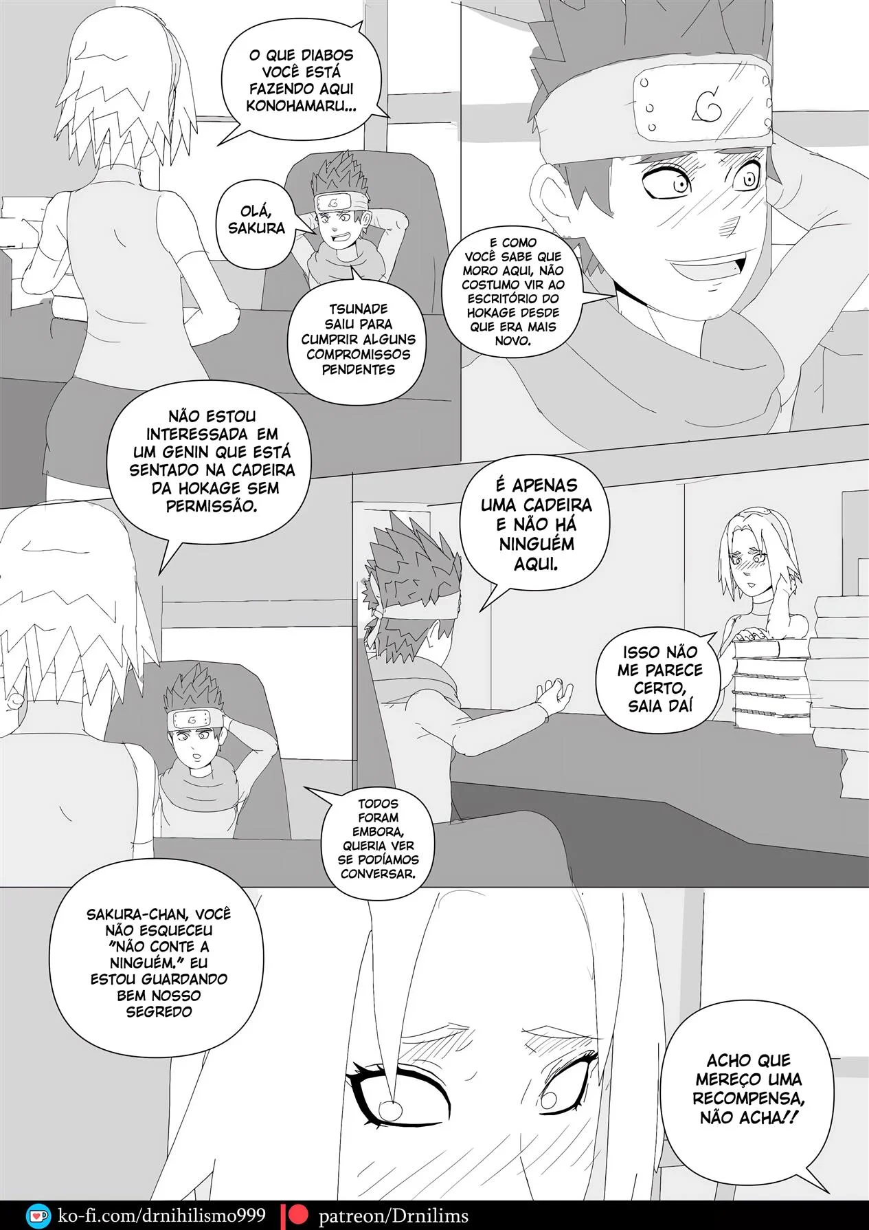 Hist&oacute;rias Pervertidas de Konoha &ndash; Raio-X &ndash; Legendas em PT-BR