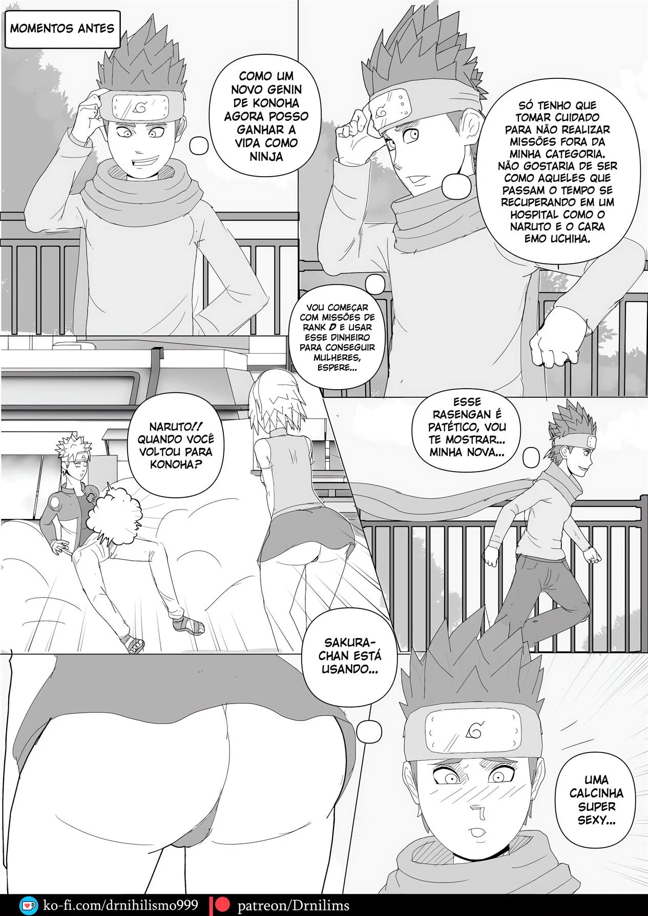 Hist&oacute;rias Pervertidas de Konoha &ndash; Raio-X &ndash; Legendas em PT-BR