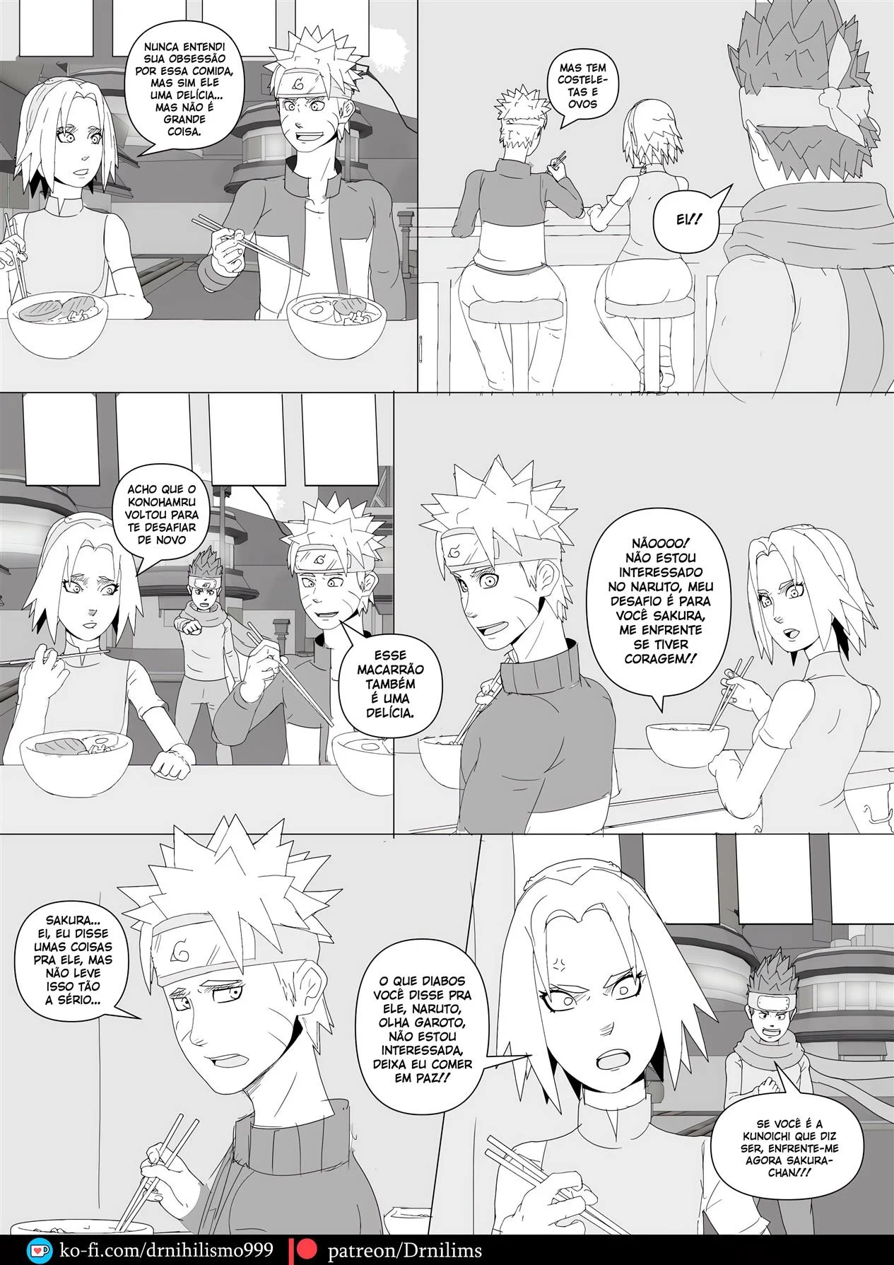 Hist&oacute;rias Pervertidas de Konoha &ndash; Raio-X &ndash; Legendas em PT-BR