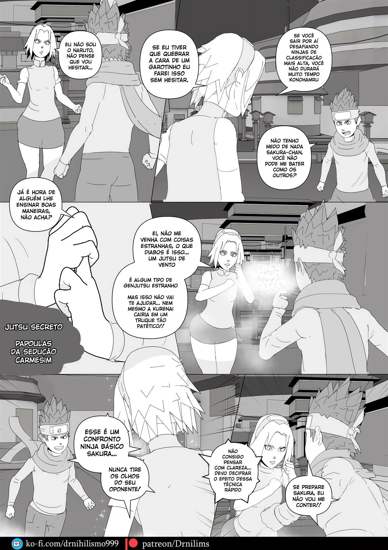 Hist&oacute;rias Pervertidas de Konoha &ndash; Raio-X &ndash; Legendas em PT-BR