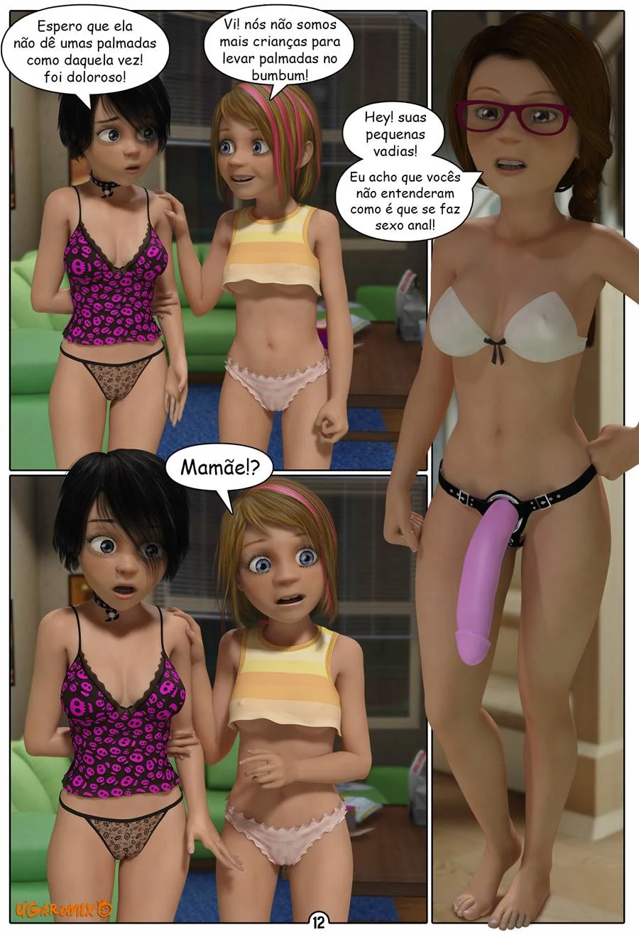 Inside Riley 2 – Hentai 3D – Legendas em PT-BR