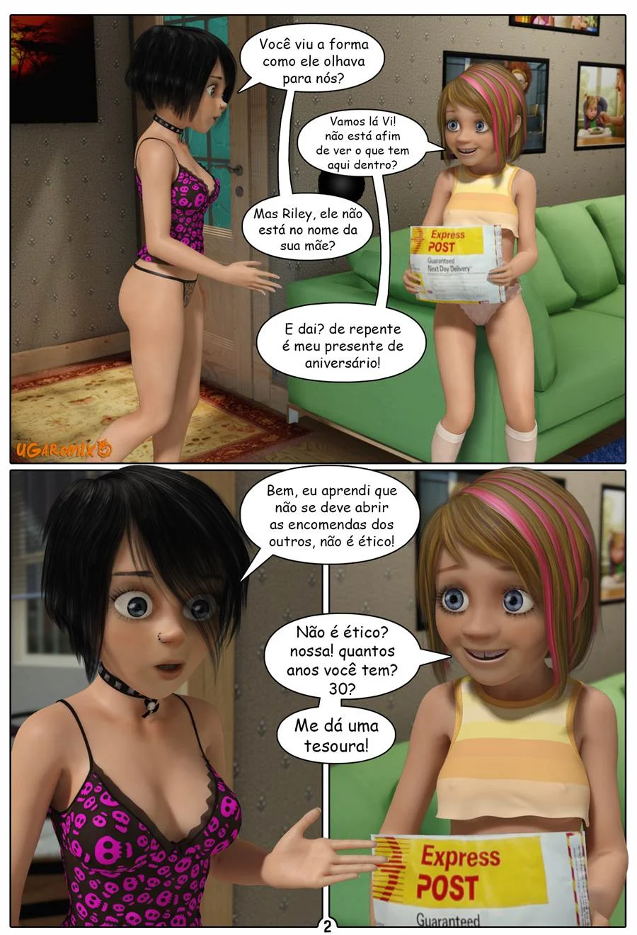 Inside Riley 2 – Hentai 3D – Legendas em PT-BR