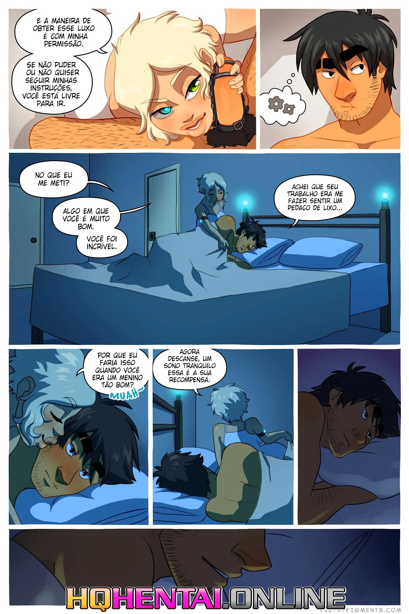 Jogos de submiss&atilde;o &ndash; MILF &ndash; Ler Quadrinho Completos