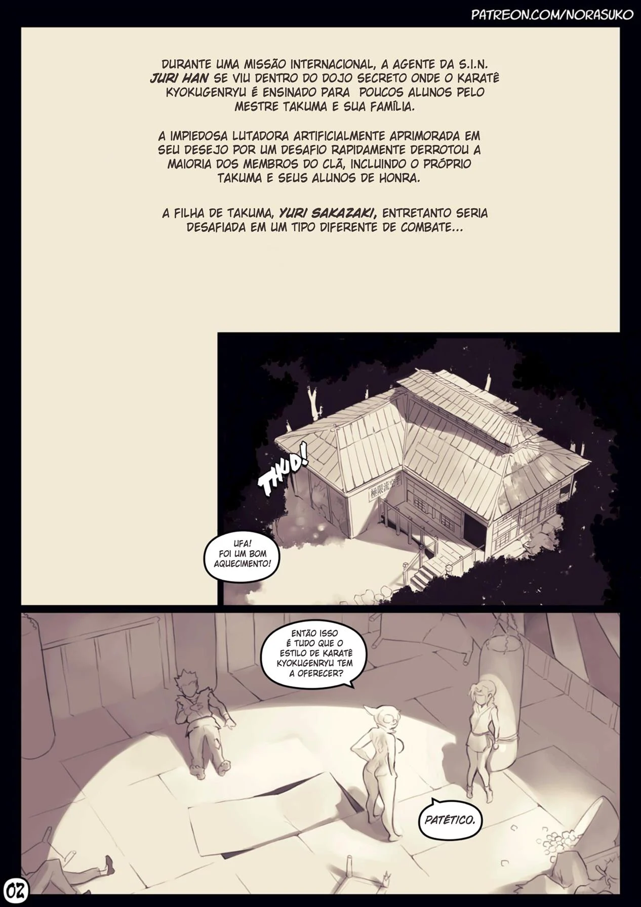 Juri e Yuri &ndash; Juri Han Hentai &ndash; Sem Censura