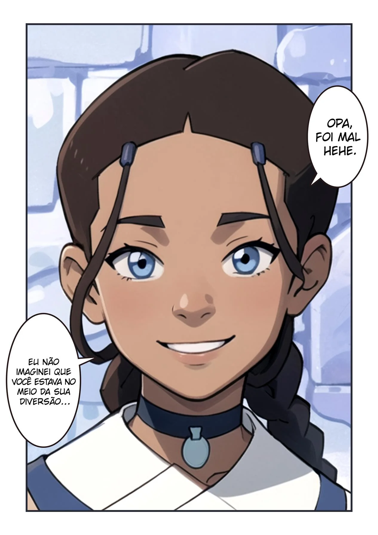 Katara saciando o desejo de Aang &ndash; Morena &ndash; Ler Quadrinho Porno PT-BR