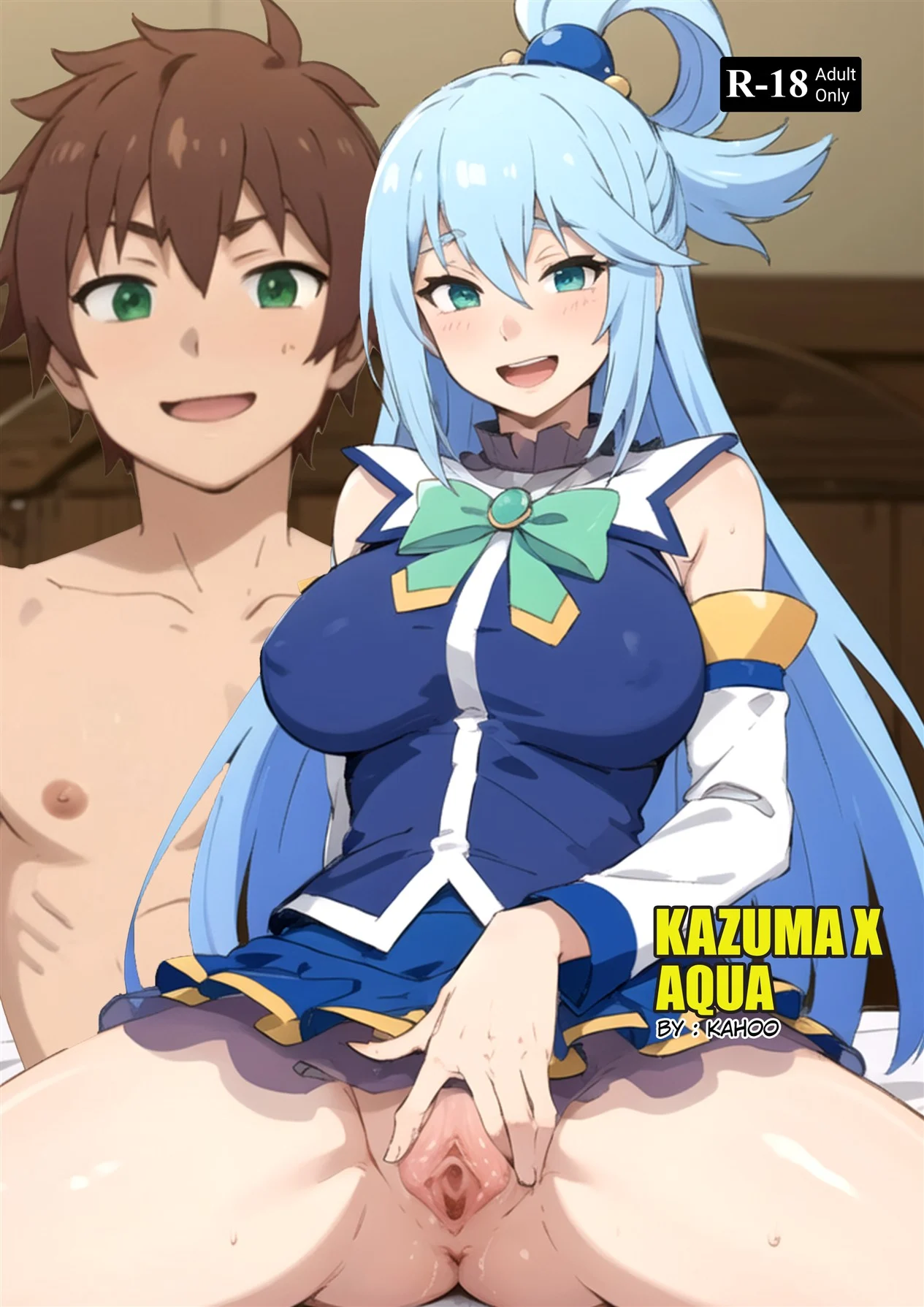 Kazuma x Aqua &ndash; HQ Hentai &ndash; Ler Quadrinho Completos