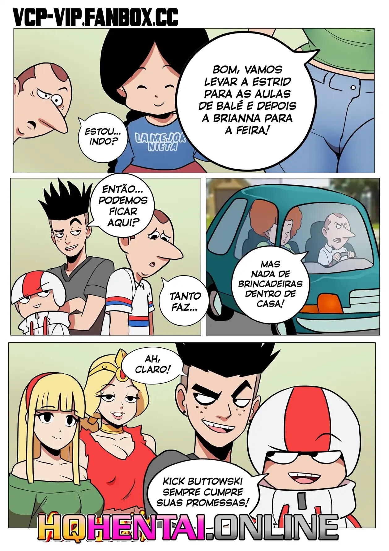 Kick Buttowski fodendo as gostosas 2 – Anal – Todo Traduzido