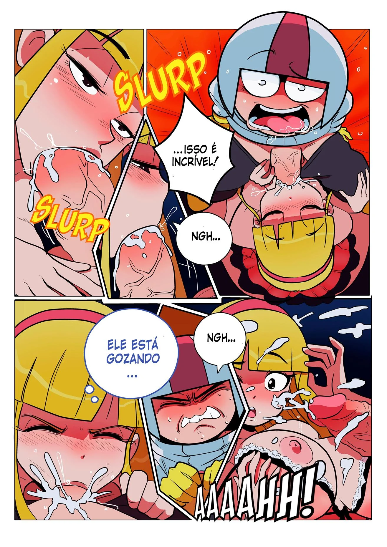 Kick Buttowski fodendo as gostosas &ndash; Har&eacute;m &ndash; Quadrinho De Sexo Em PT-BR