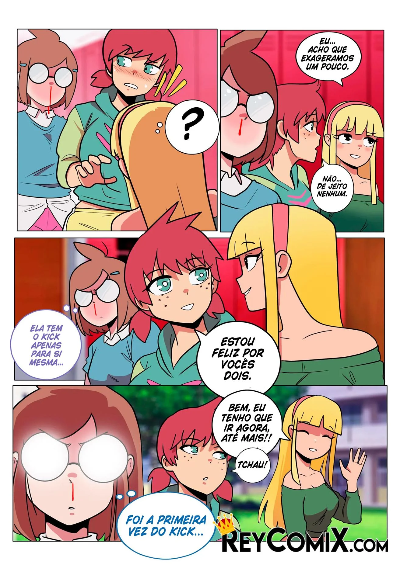 Kick Buttowski fodendo as gostosas &ndash; Har&eacute;m &ndash; Quadrinho De Sexo Em PT-BR