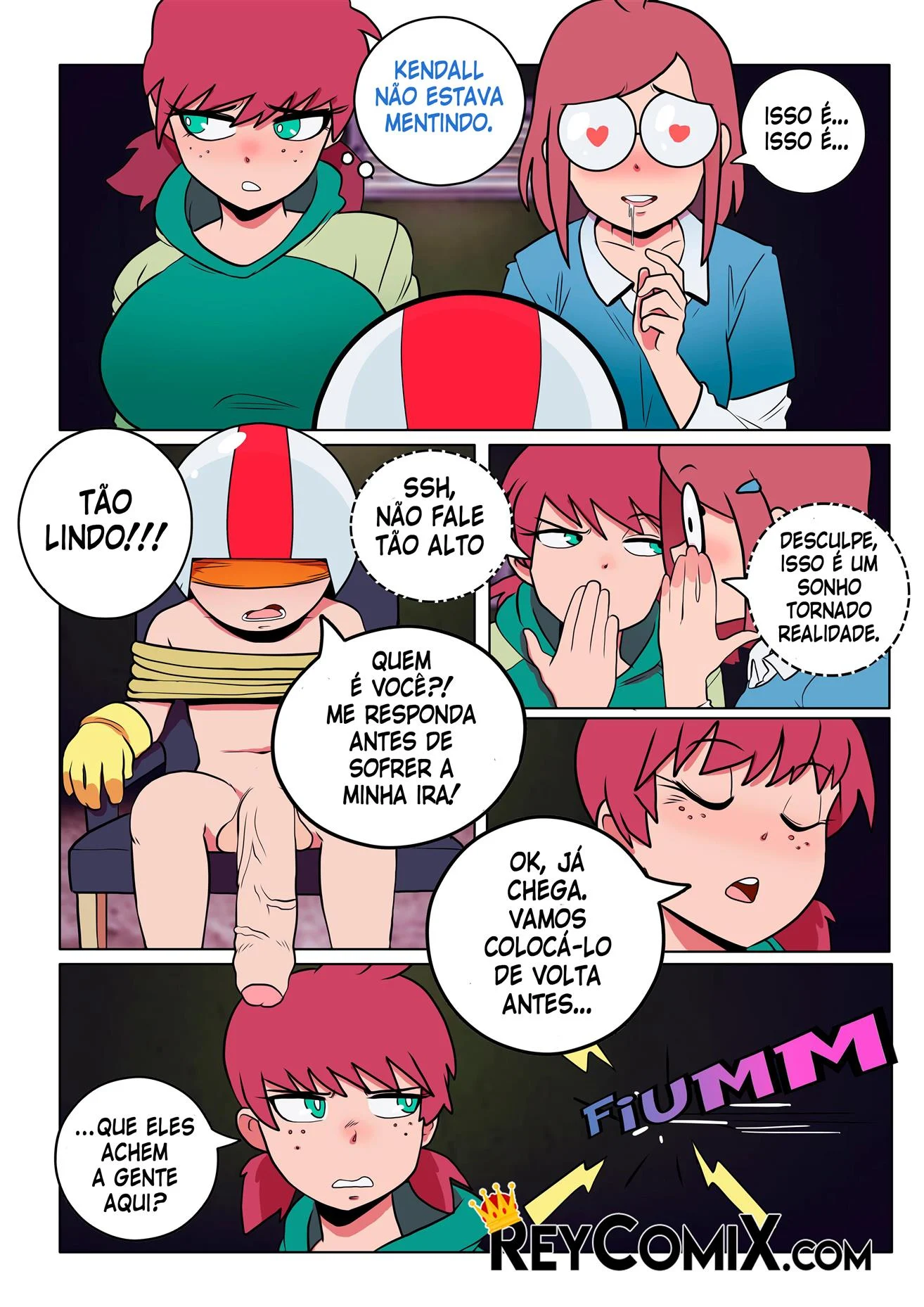 Kick Buttowski fodendo as gostosas &ndash; Har&eacute;m &ndash; Quadrinho De Sexo Em PT-BR