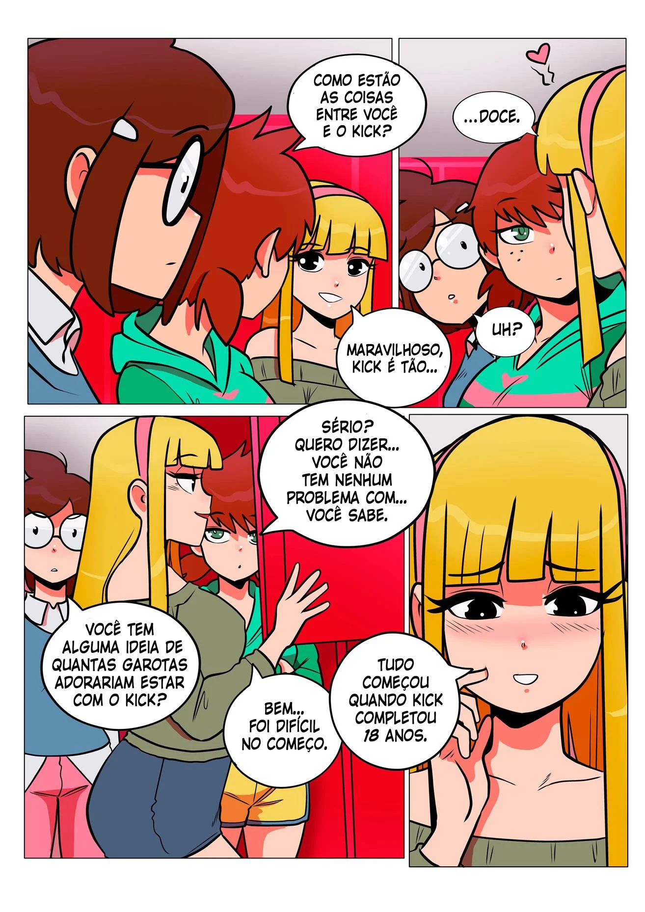 Kick Buttowski fodendo as gostosas &ndash; Har&eacute;m &ndash; Quadrinho De Sexo Em PT-BR