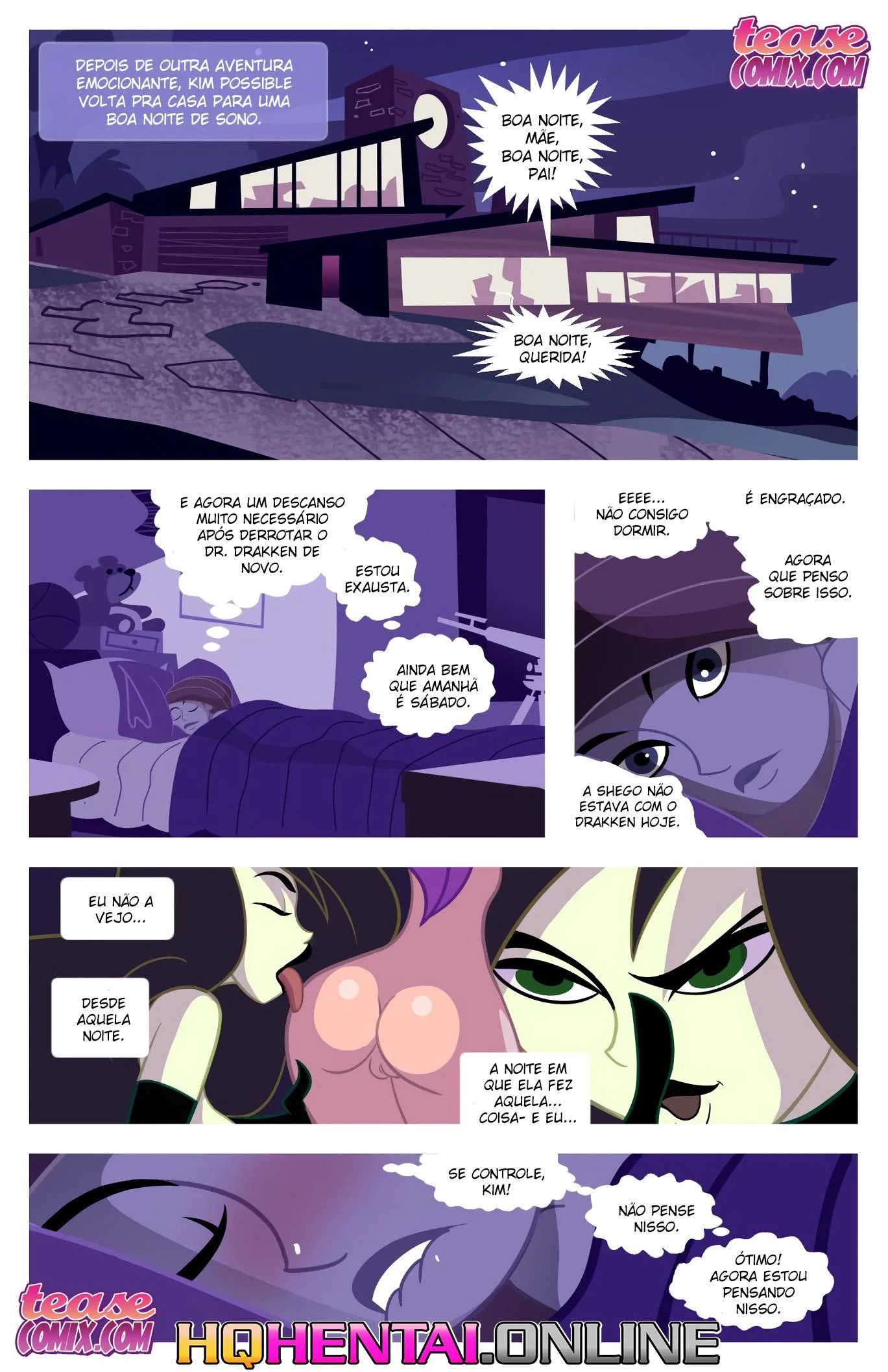 Kim a vadia da vil&atilde; &ndash; Femdom &ndash; Ler Quadrinho Completos