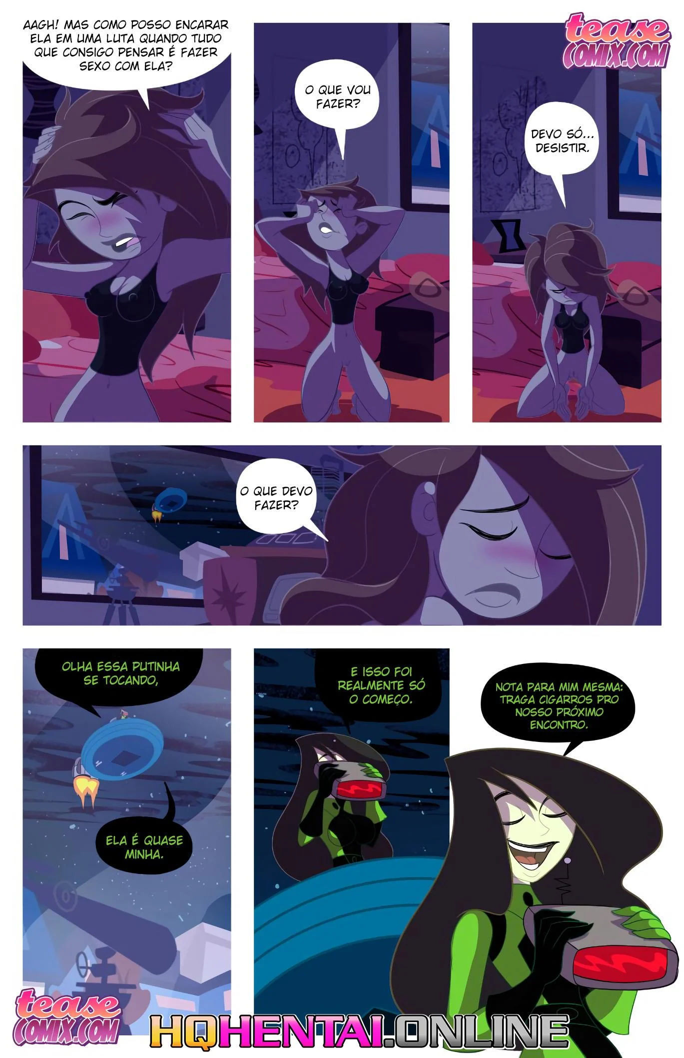 Kim a vadia da vilã – Femdom – Ler Quadrinho Completos Kim a vadia da vilã – Femdom – Ler Quadrinho Completos