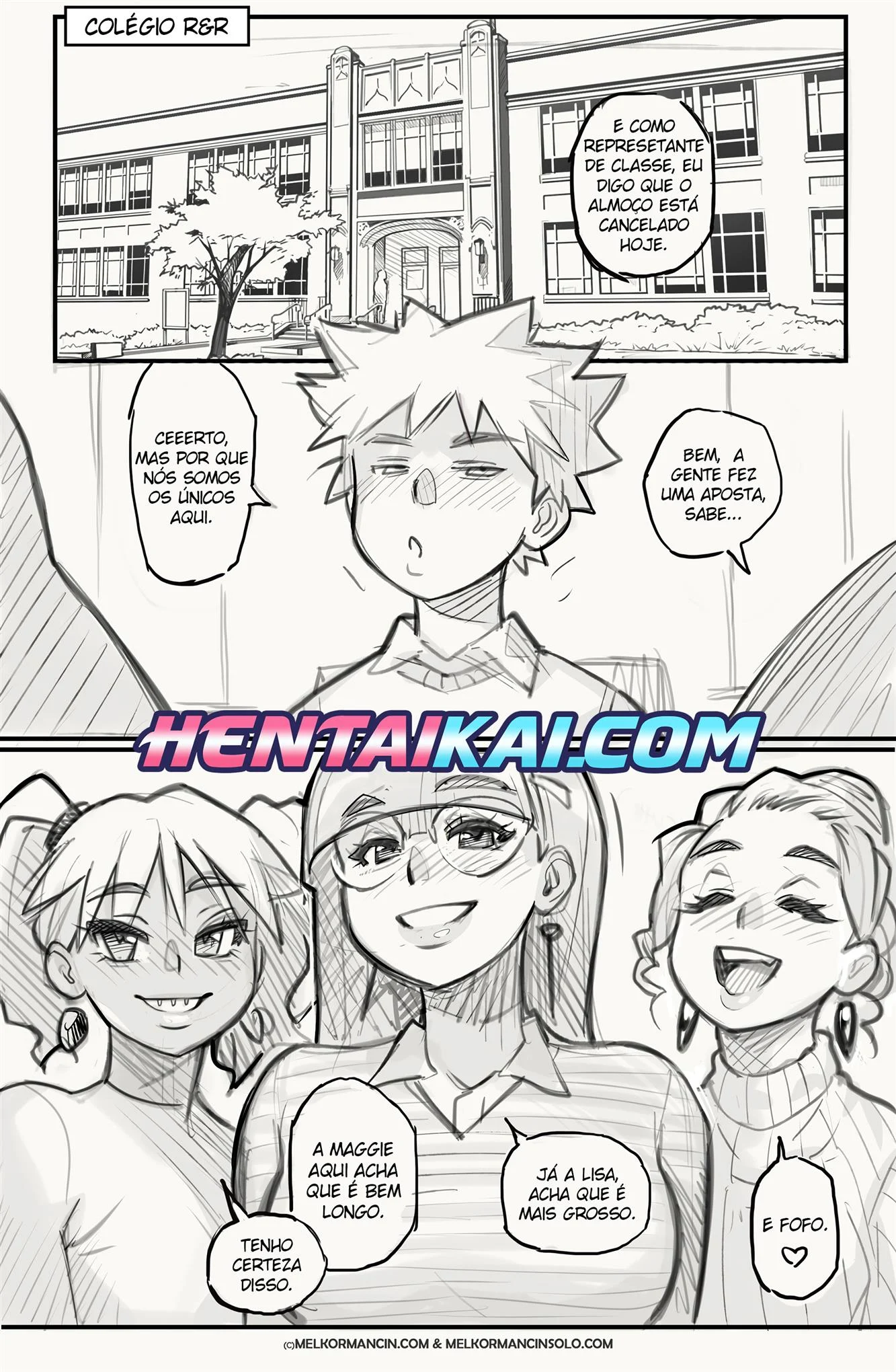 Lanche com Tim &ndash; Pau Grande &ndash; Quadrinho em Portugu&ecirc;s PT-BR