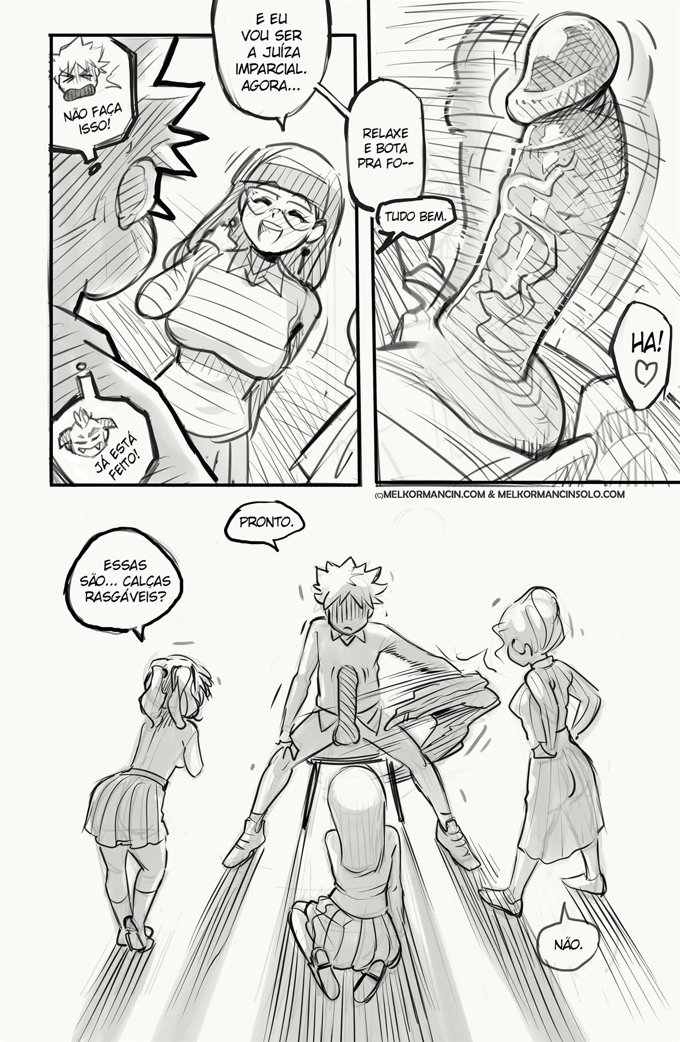 Lanche com Tim &ndash; Pau Grande &ndash; Quadrinho em Portugu&ecirc;s PT-BR