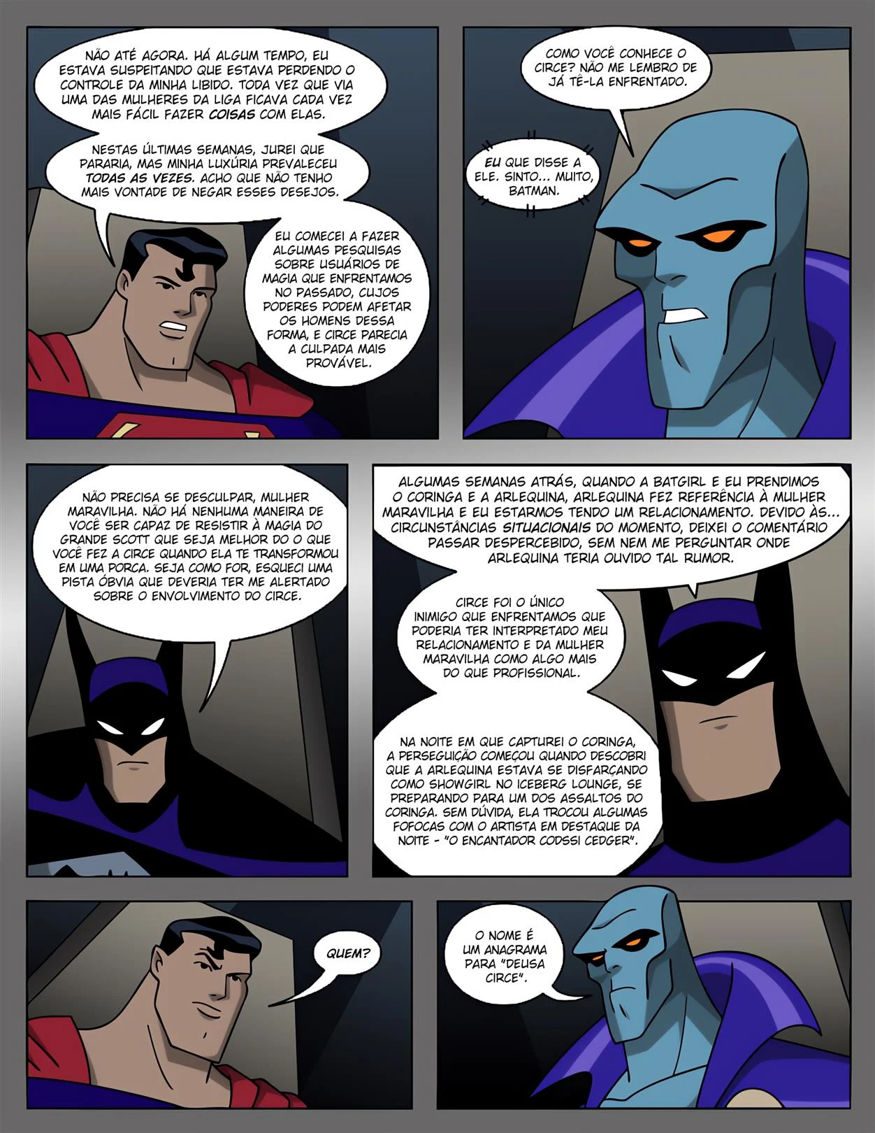 Liga da Putaria &ndash; Mulher Maravilha Hentai &ndash; Quadrinho De Sexo Em PT-BR