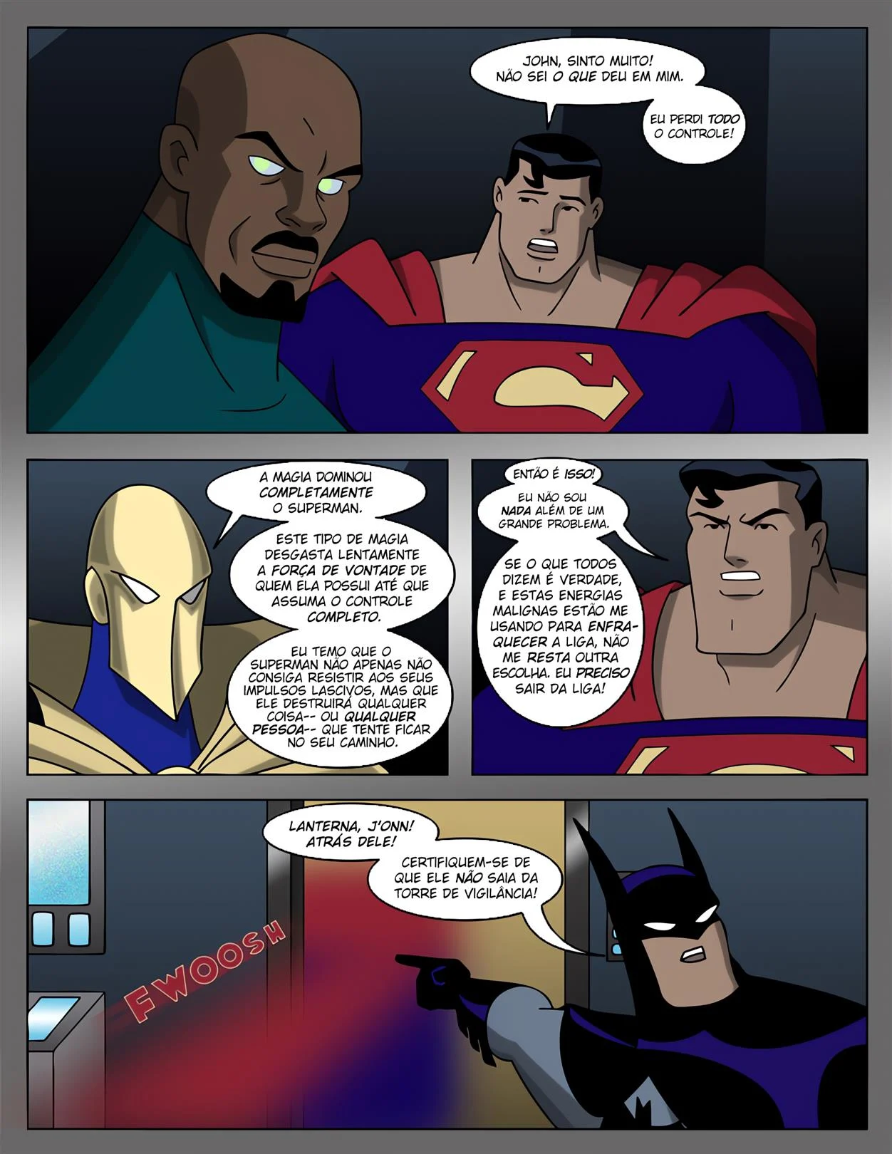 Liga da Putaria &ndash; Mulher Maravilha Hentai &ndash; Quadrinho De Sexo Em PT-BR