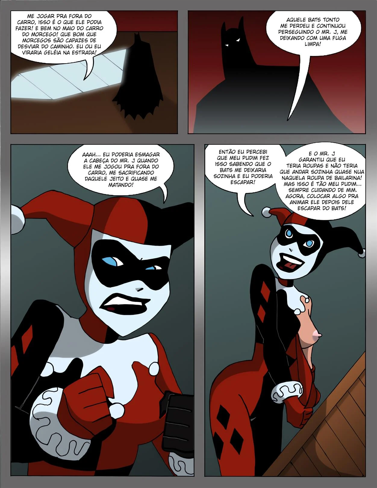 Liga da Putaria &ndash; Mulher Maravilha Hentai &ndash; Quadrinho De Sexo Em PT-BR