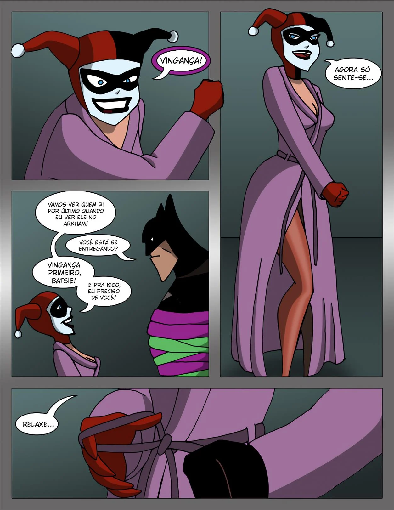 Liga da Putaria &ndash; Mulher Maravilha Hentai &ndash; Quadrinho De Sexo Em PT-BR