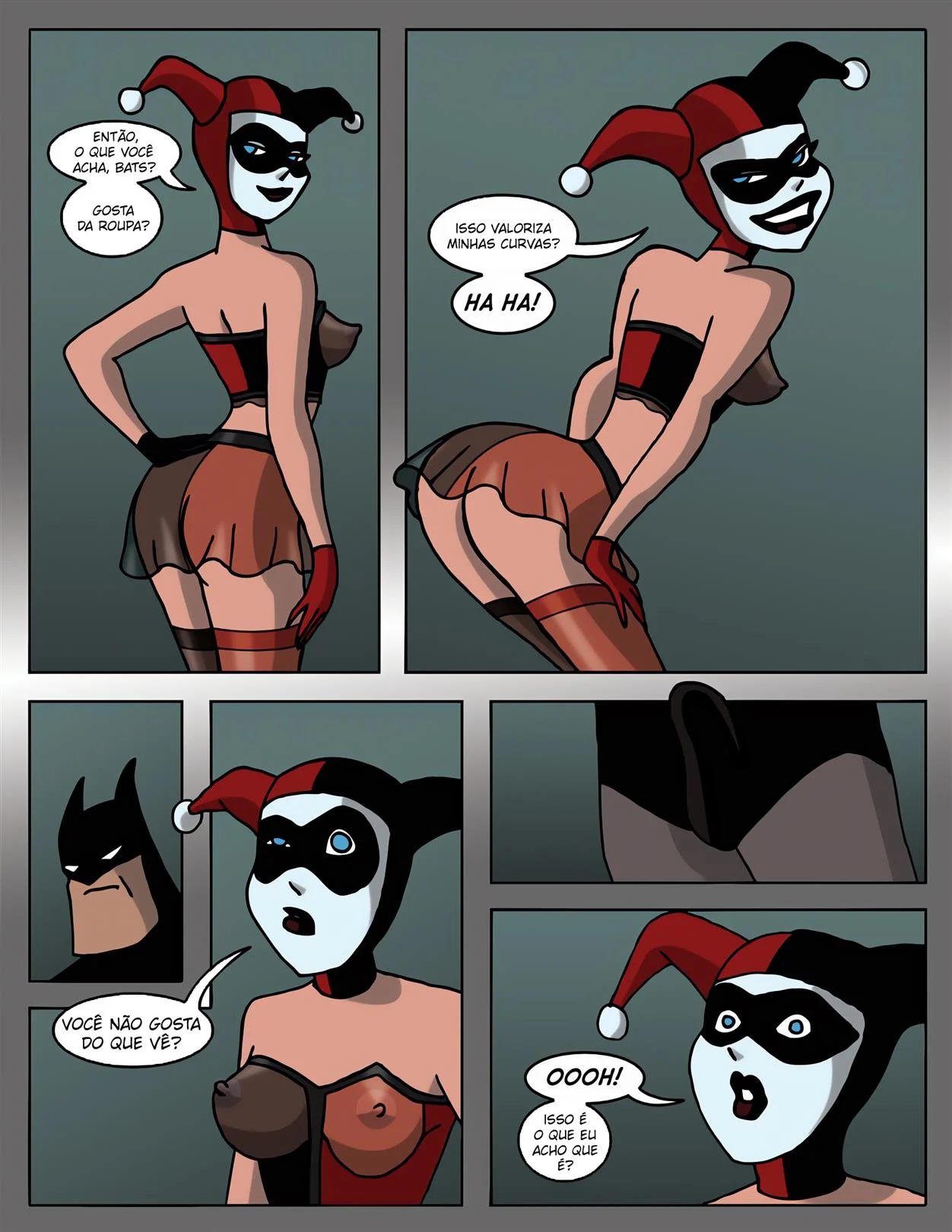 Liga da Putaria &ndash; Mulher Maravilha Hentai &ndash; Quadrinho De Sexo Em PT-BR