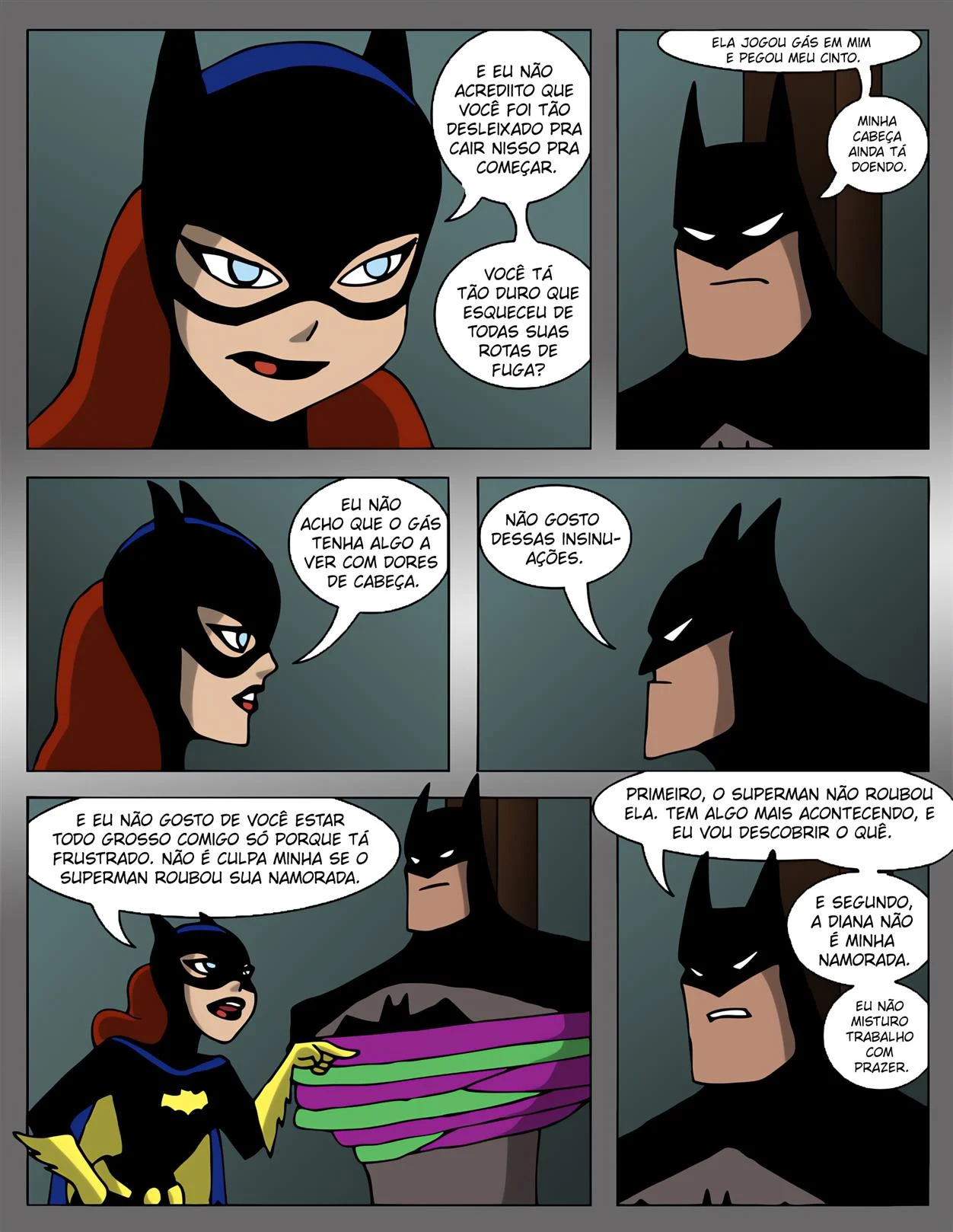 Liga da Putaria &ndash; Mulher Maravilha Hentai &ndash; Quadrinho De Sexo Em PT-BR